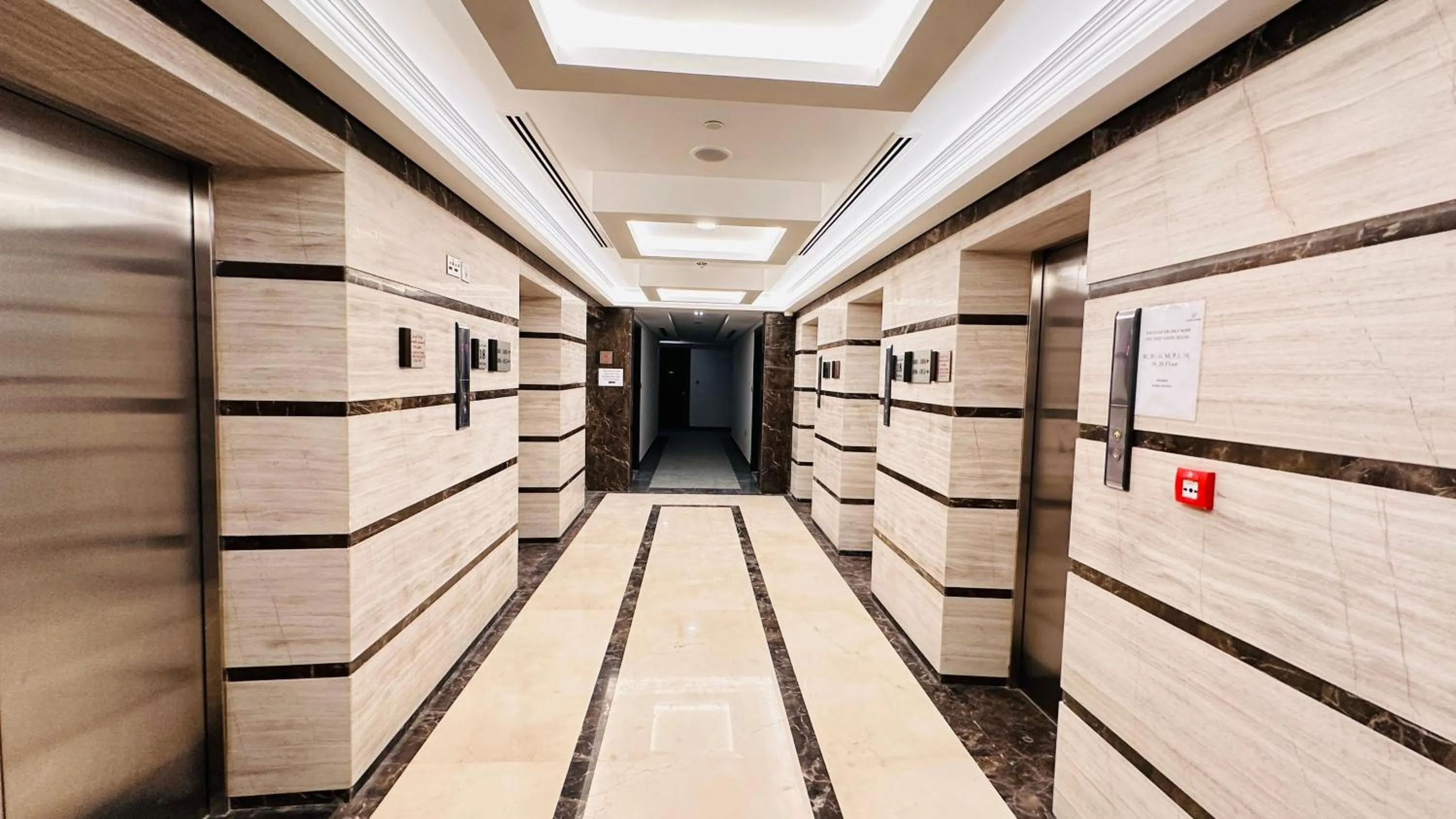 Bedroom in Upscale Studio Apartment Burj View with Balcony Free Parking by Belvilla