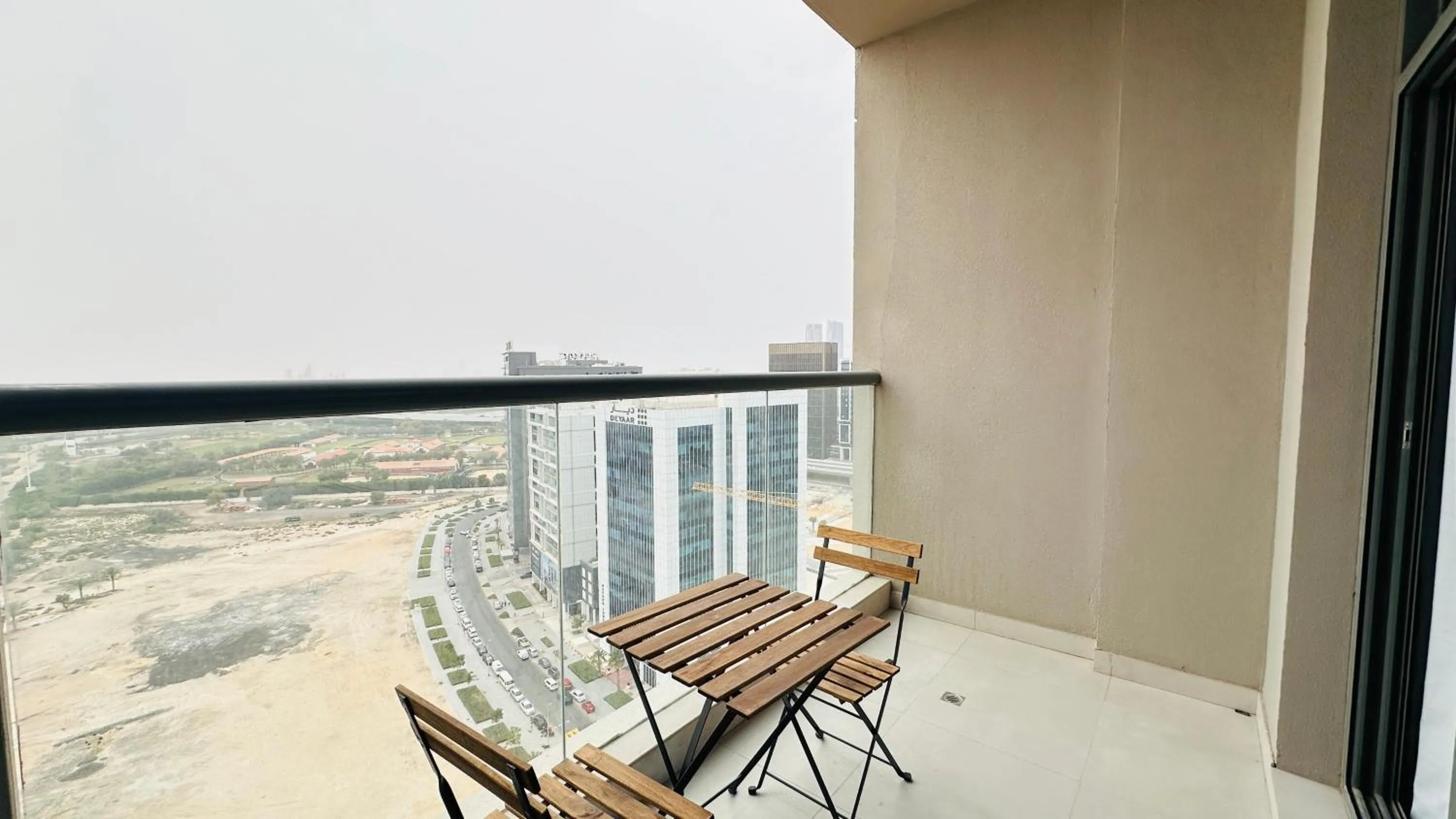 View (from property/room) in Upscale Studio Apartment Burj View with Balcony Free Parking by Belvilla