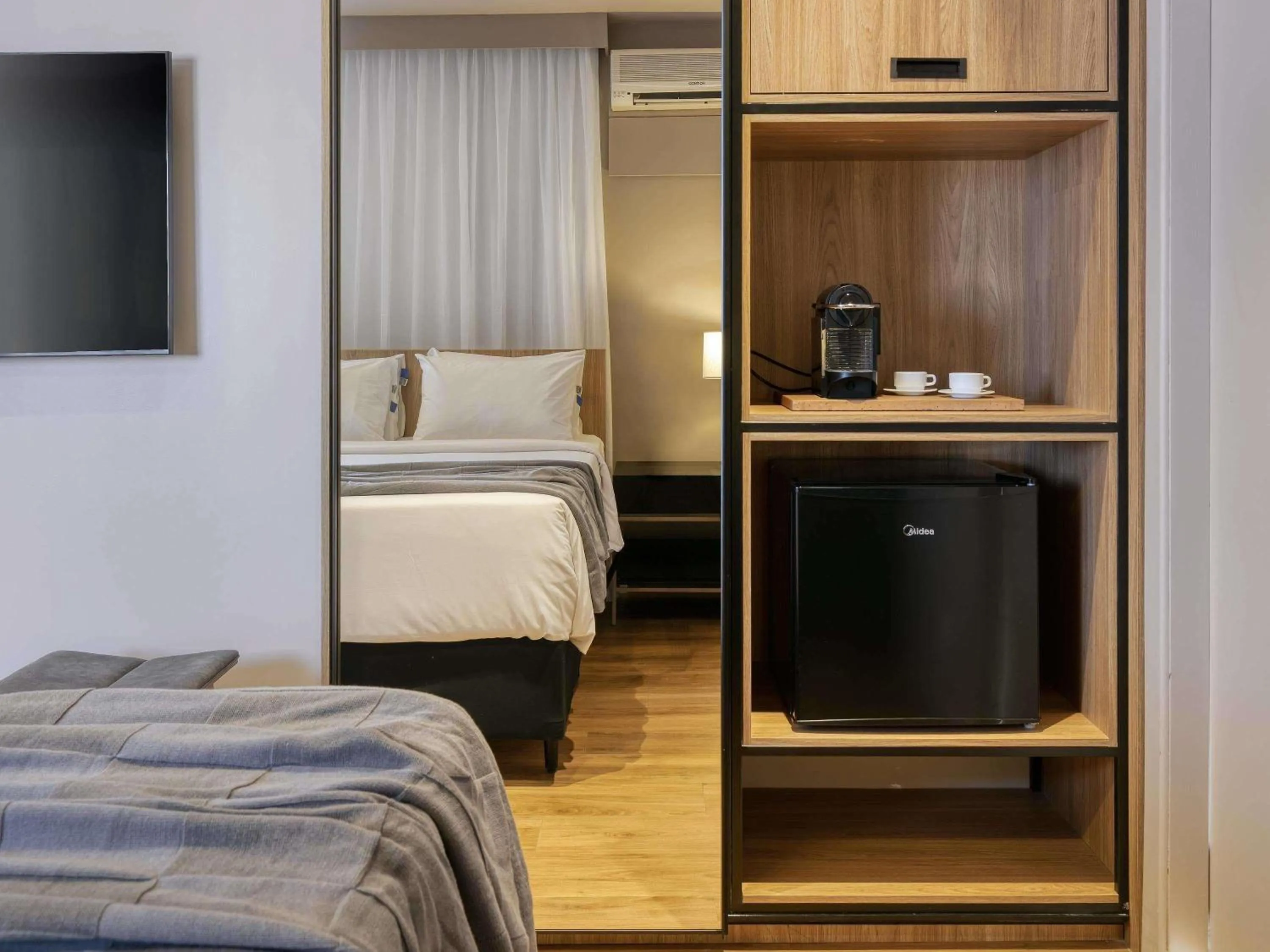 Bedroom, Bed in Mercure Belo Horizonte Vila da Serra