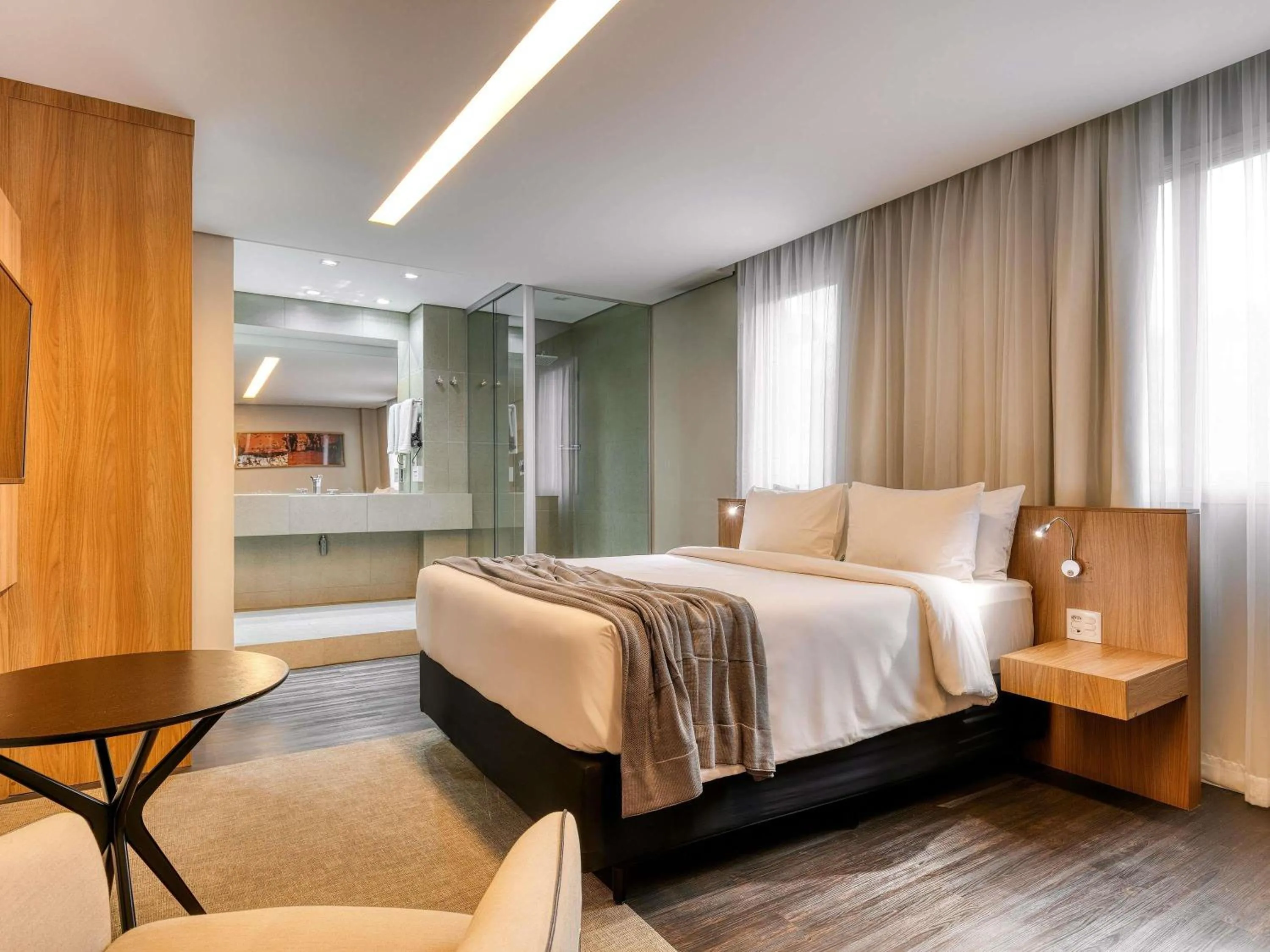 Bedroom, Bed in Mercure Belo Horizonte Vila da Serra