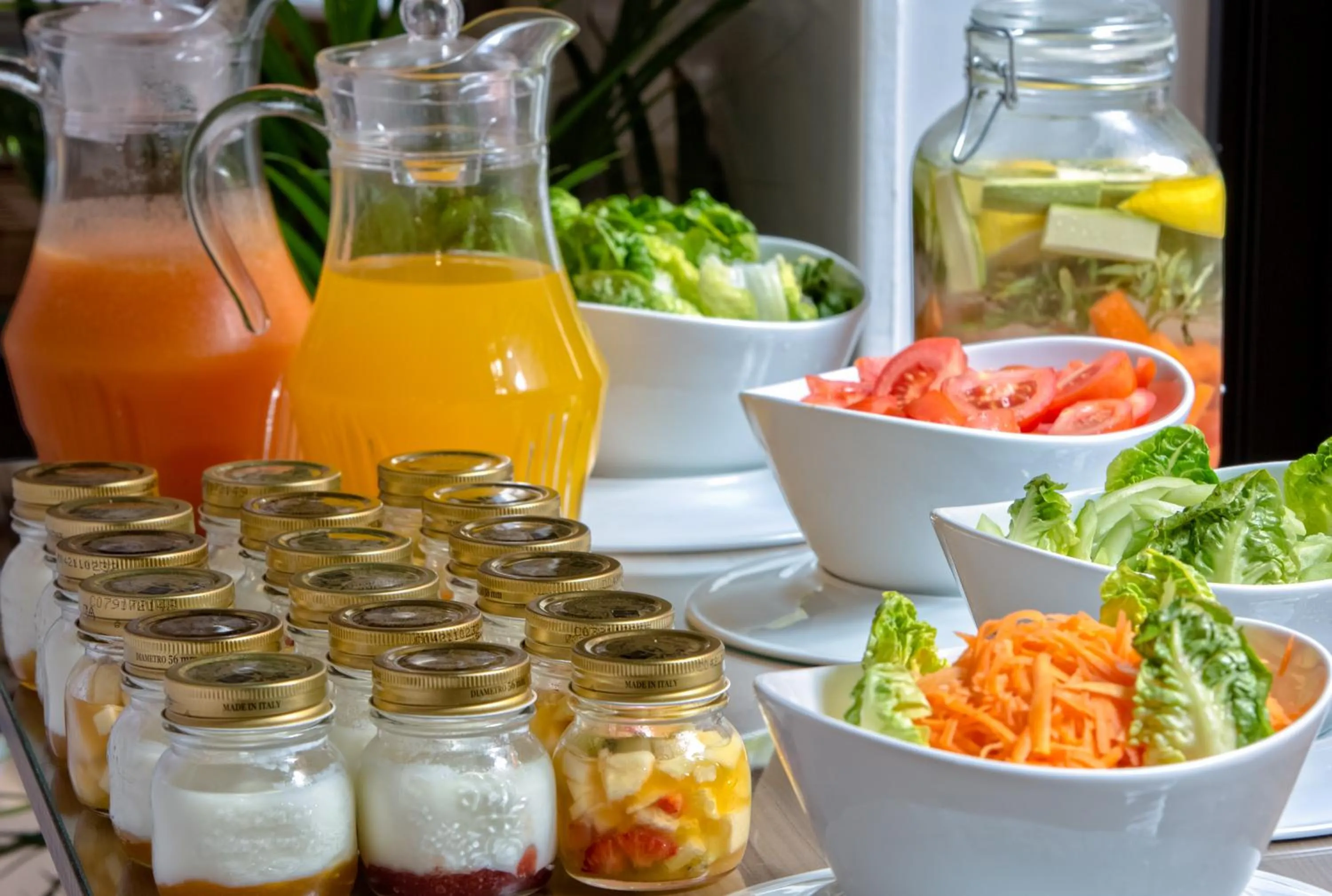 Buffet breakfast in Yaad City Hotel