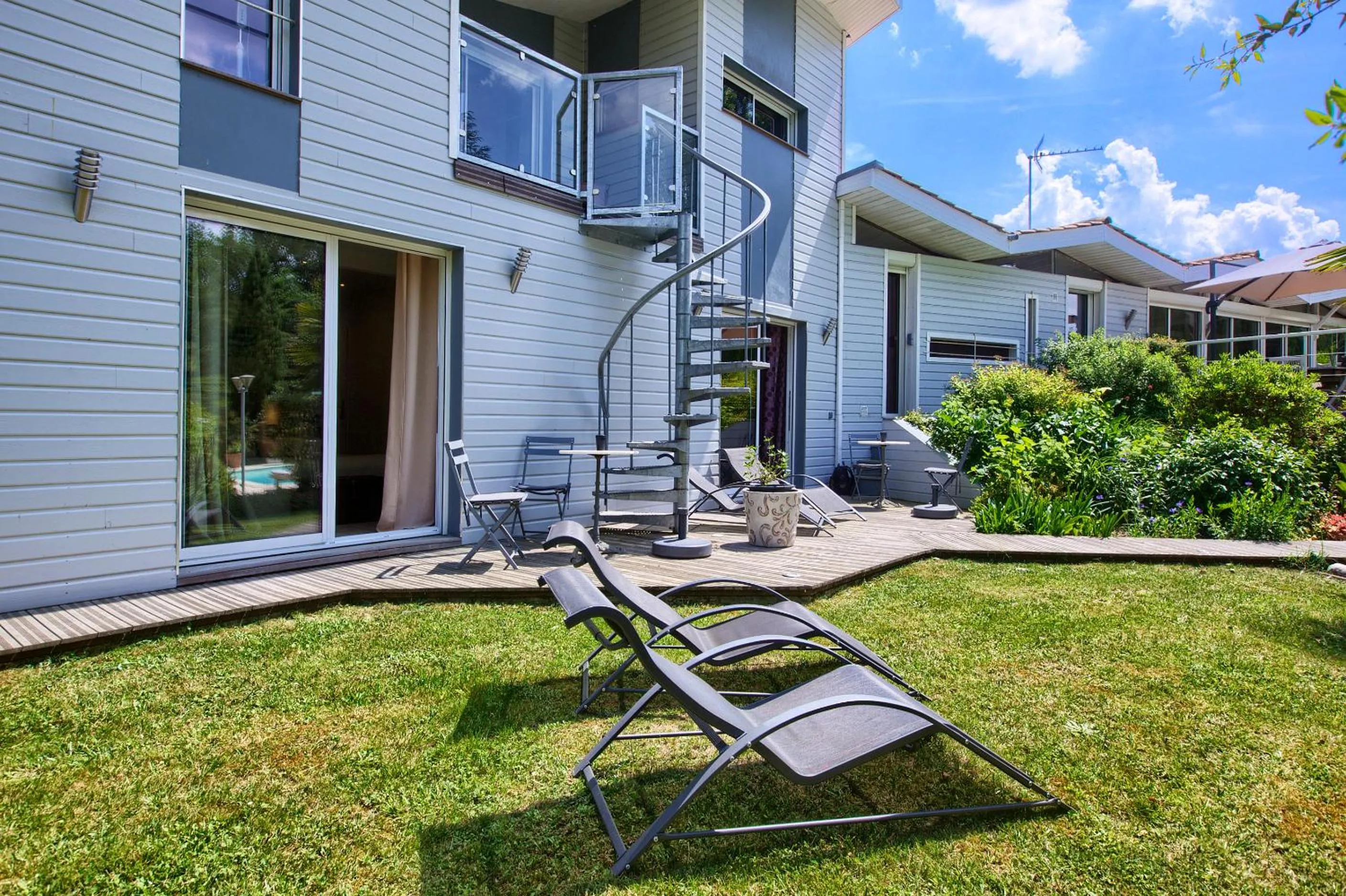 Garden in B&B La Closerie 33