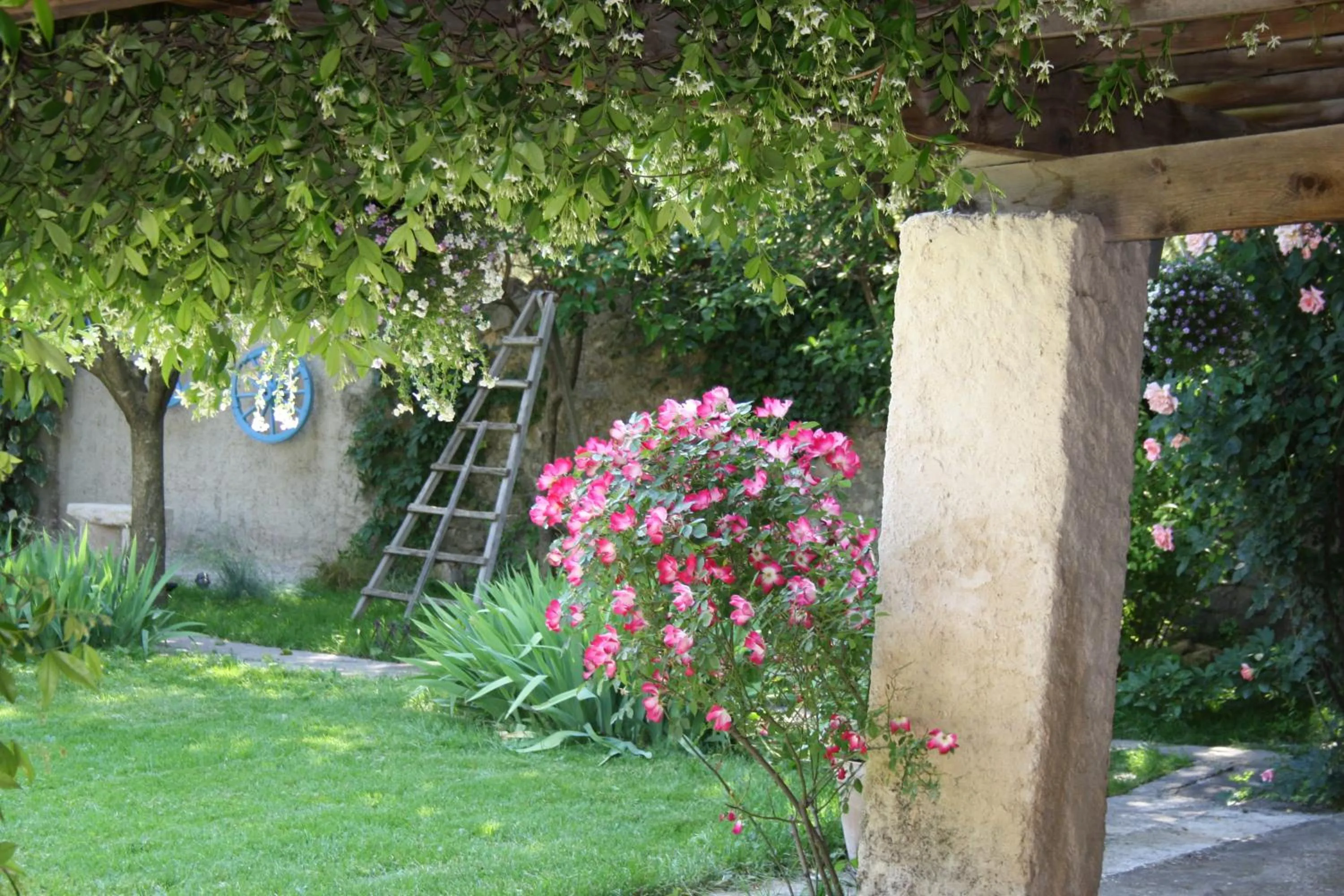 Garden in L'Abri du Poète