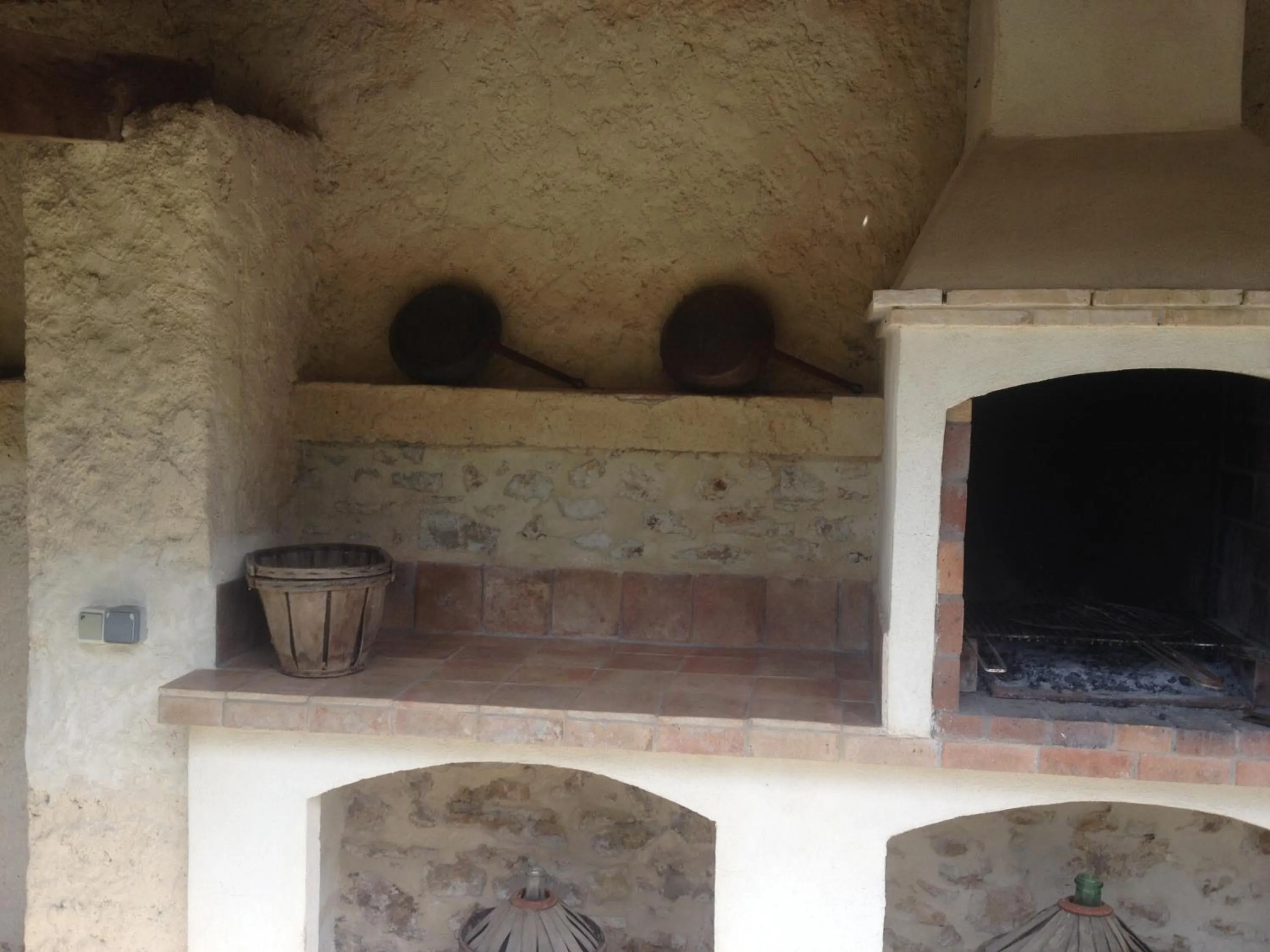 Decorative detail in L'Abri du Poète