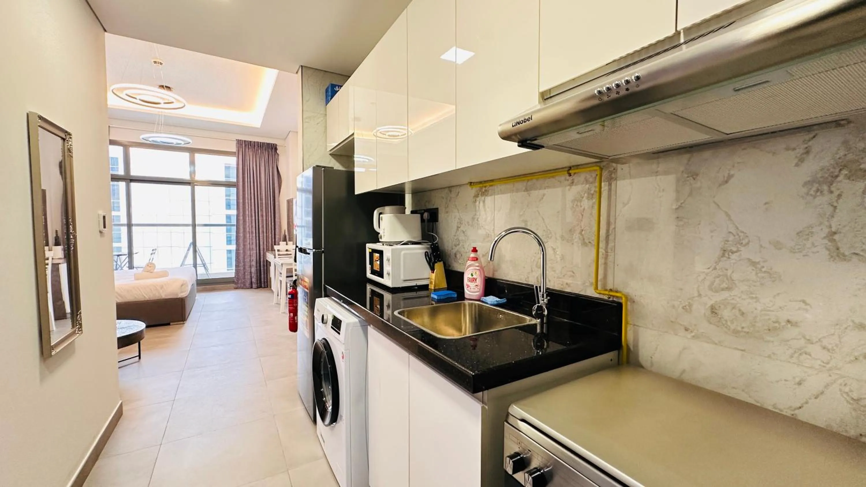 Other in Spacious Studio Apartment Palm View with Big Balcony Free Parking by Belvilla