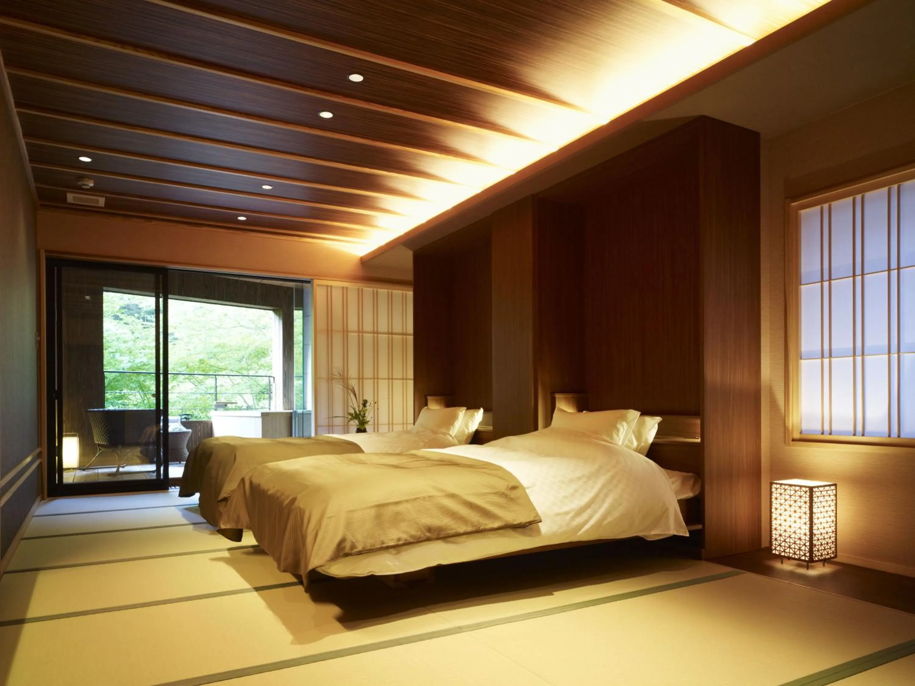 Bedroom, Bed in Fudoguchikan