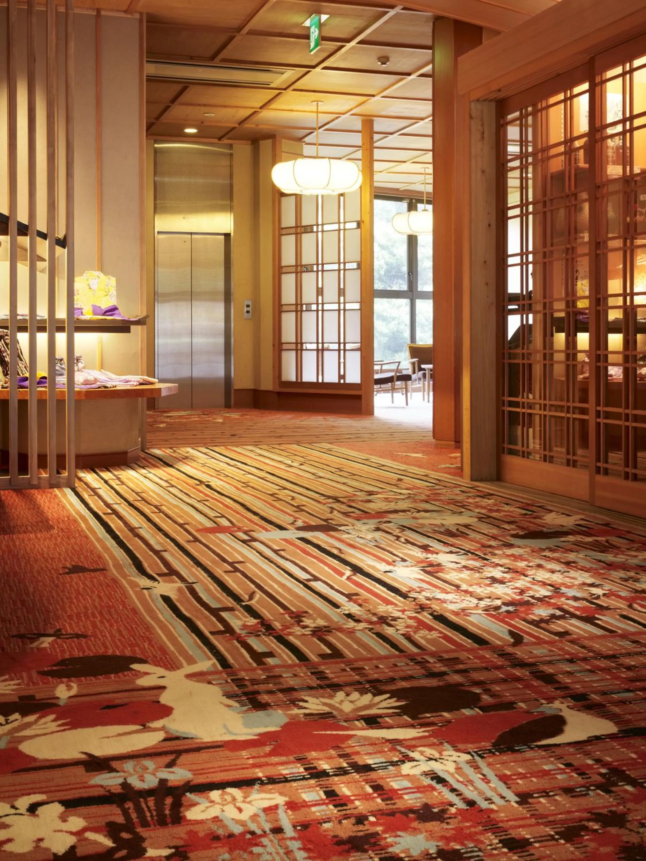 Lobby or reception in Fudoguchikan