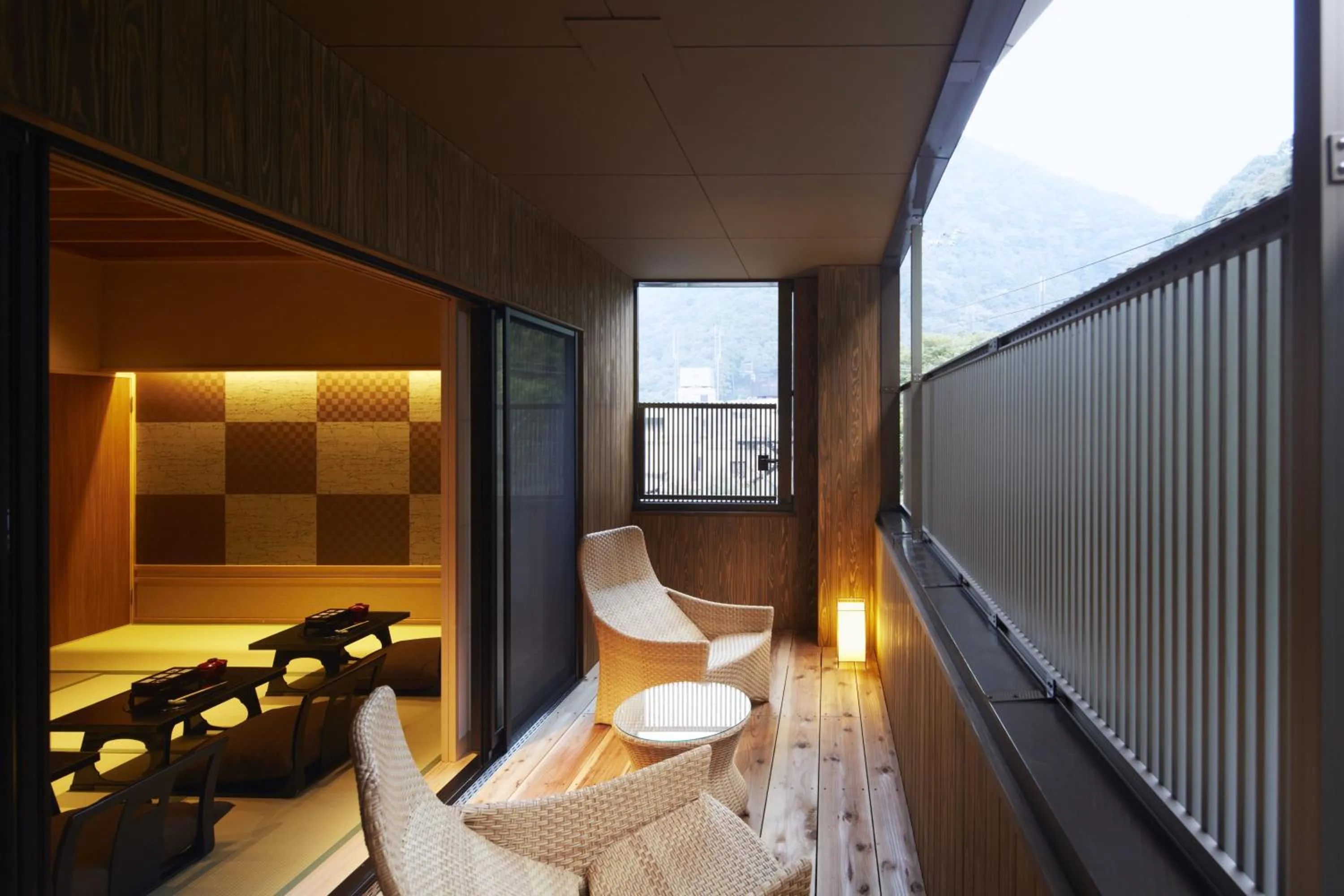 Balcony/Terrace in Fudoguchikan