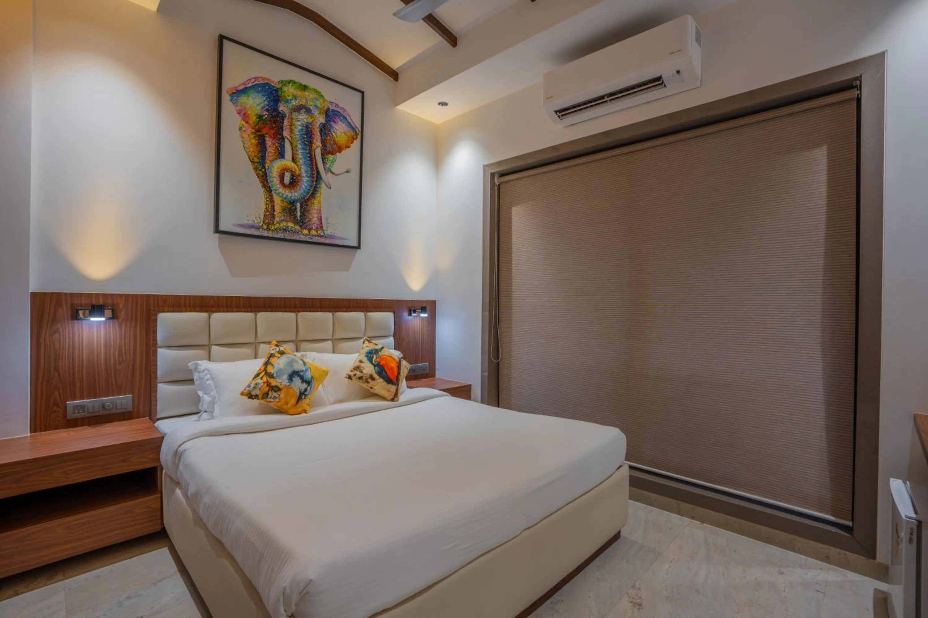 Bed in Energise Soul Retreat By ELIVAAS, Trimbakeshwar Nashik