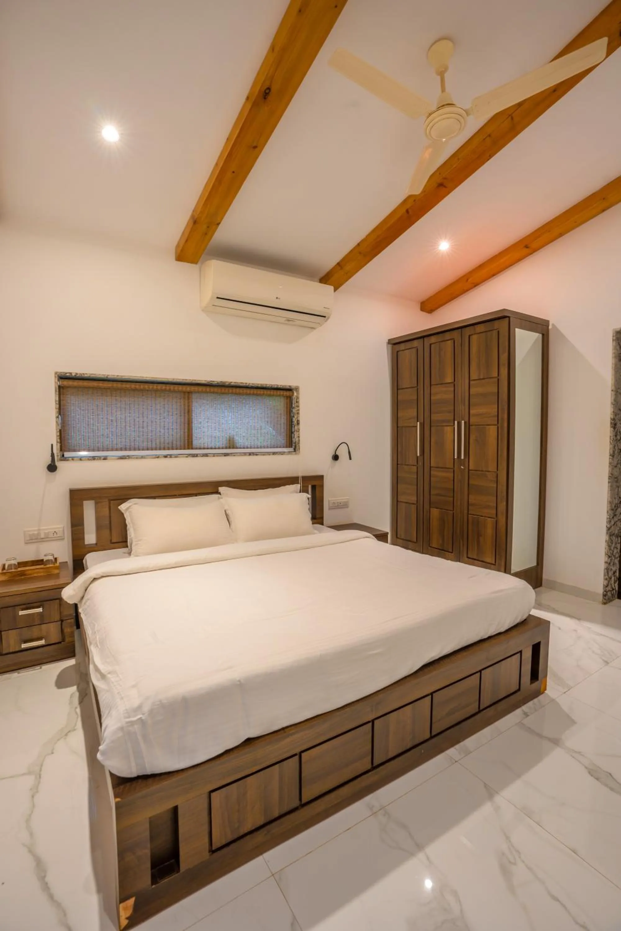 Bed in Energise Soul Retreat By ELIVAAS, Trimbakeshwar Nashik