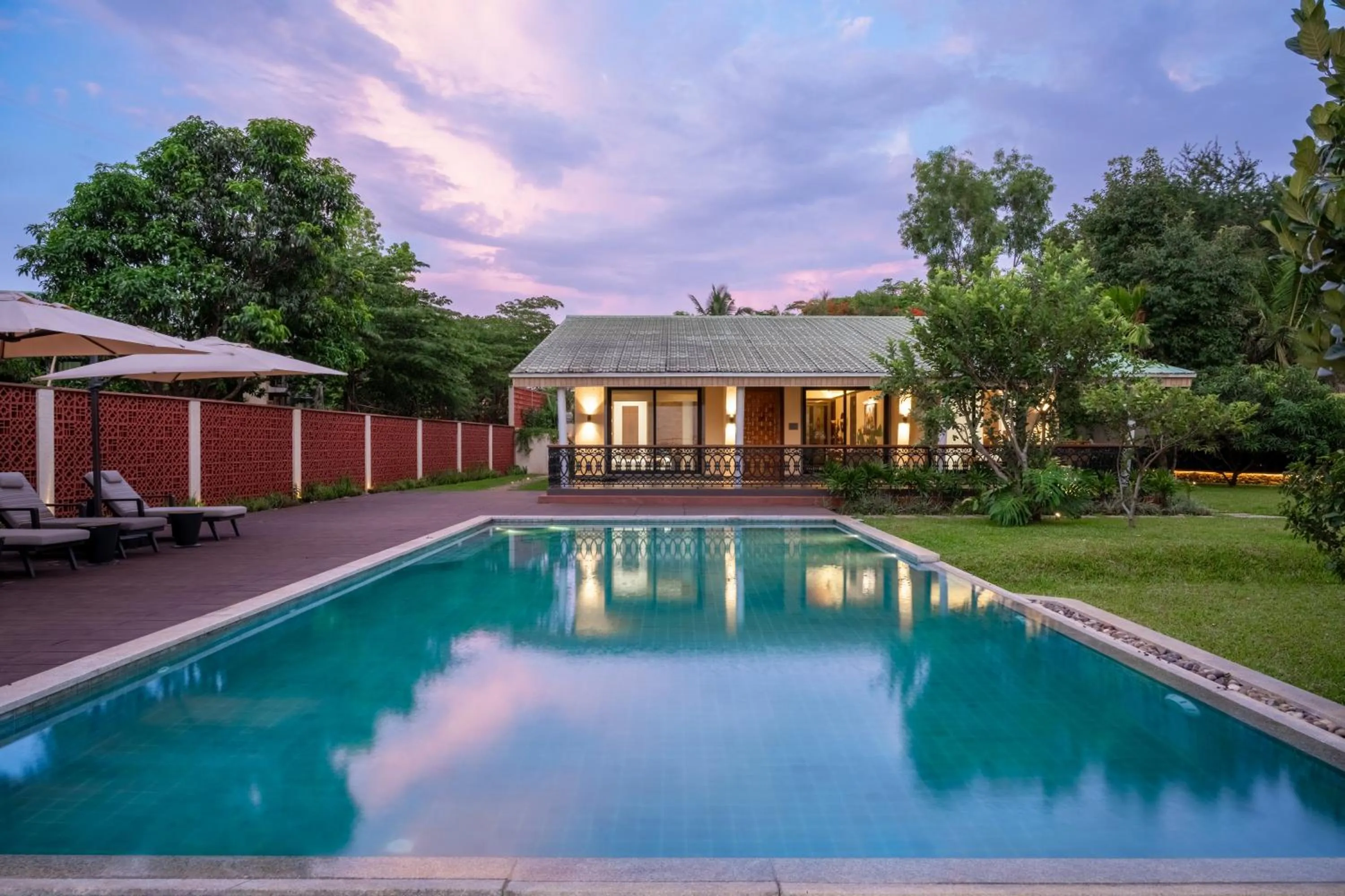 Pool view in Energise Soul Retreat By ELIVAAS, Trimbakeshwar Nashik