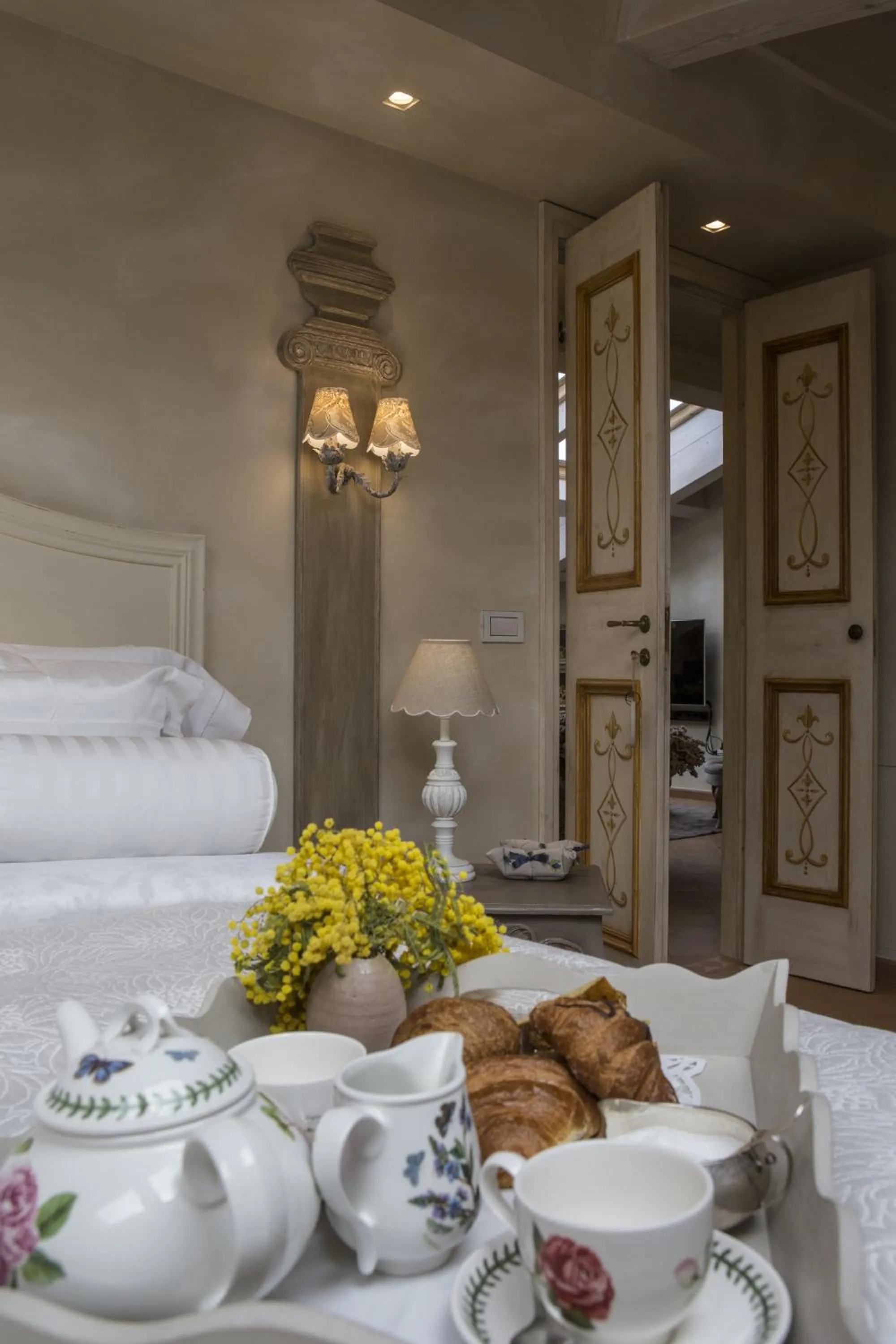 Decorative detail in Monterosato Country House