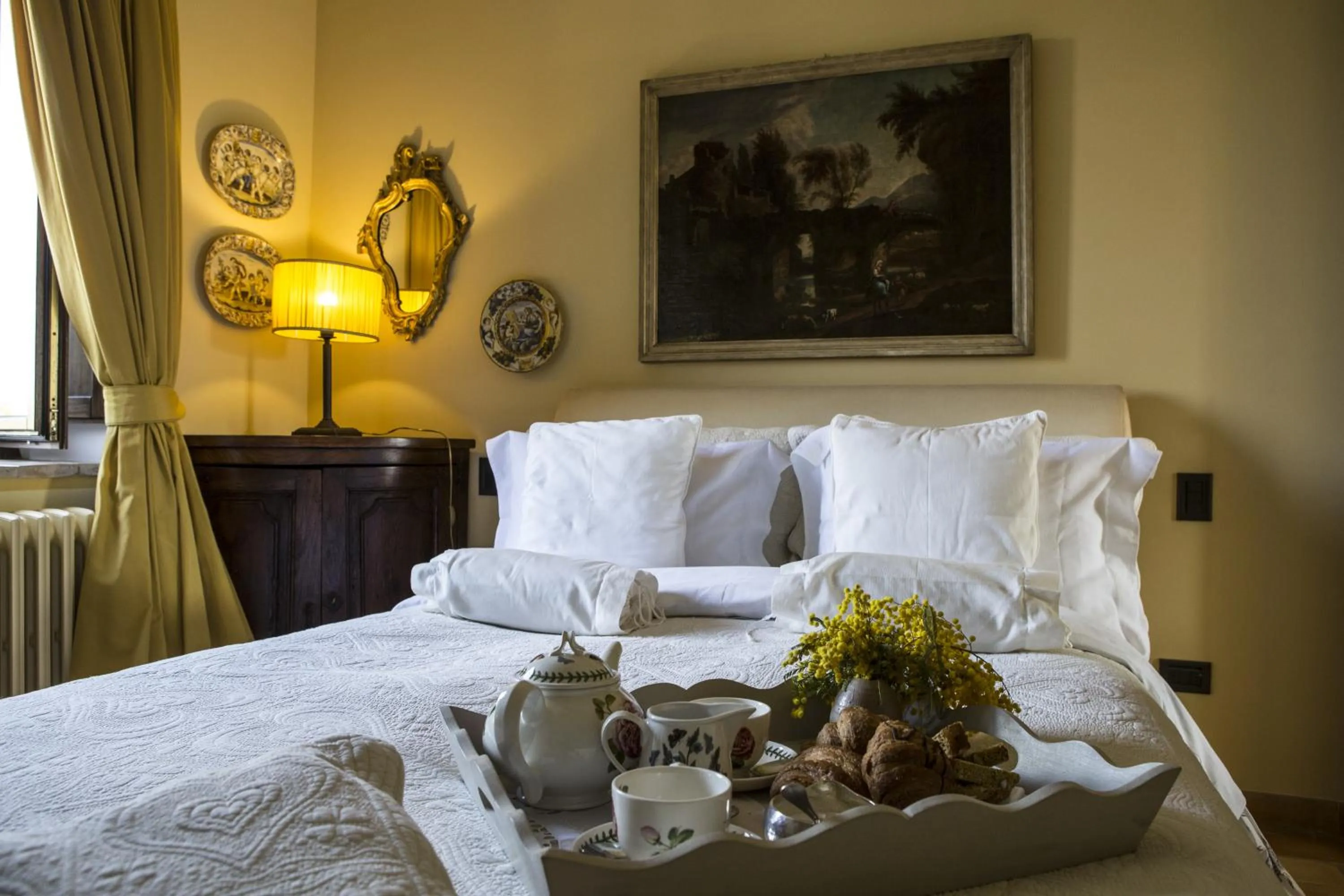 Patio in Monterosato Country House