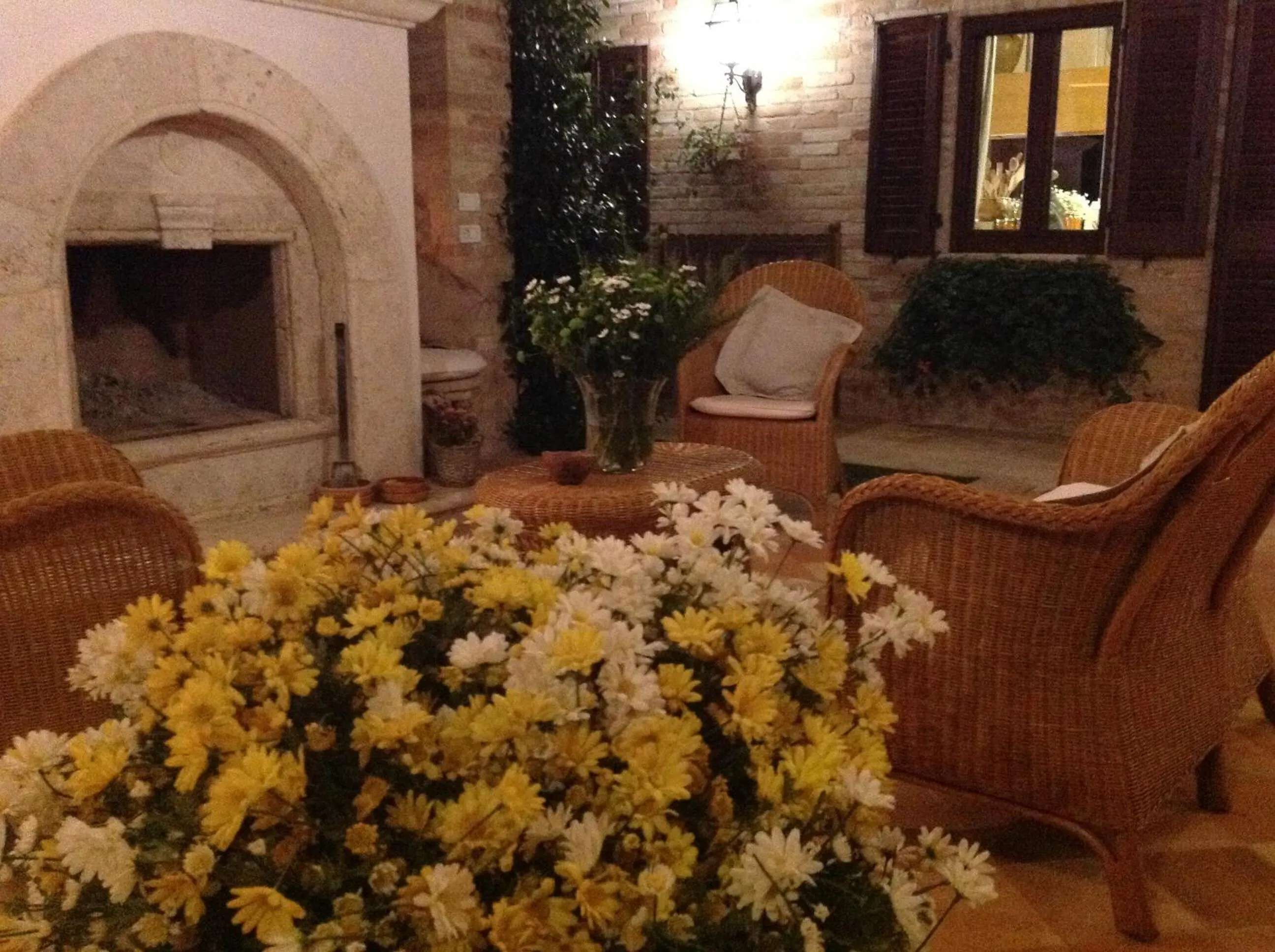 Patio in Monterosato Country House