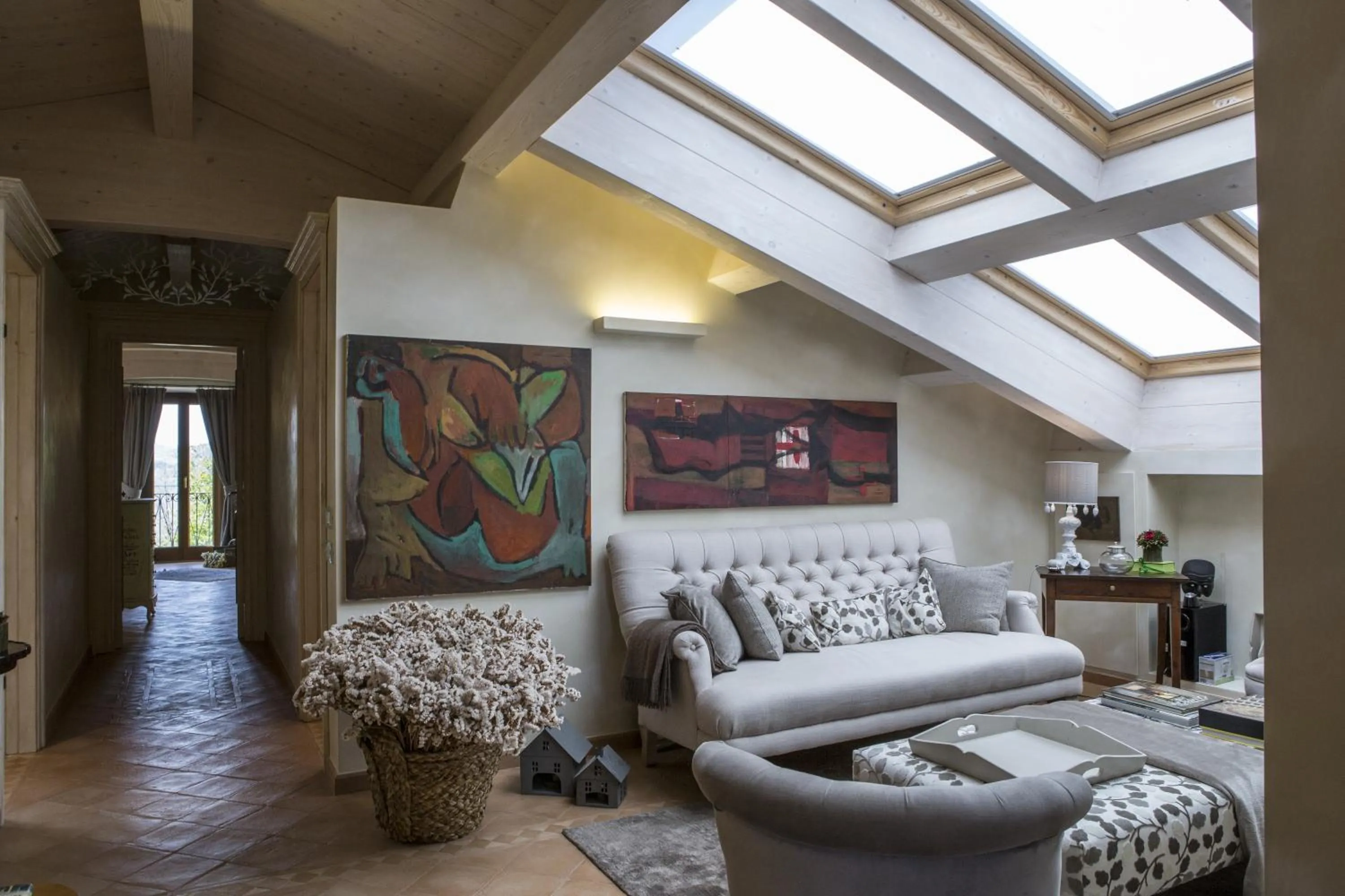 Living room in Monterosato Country House