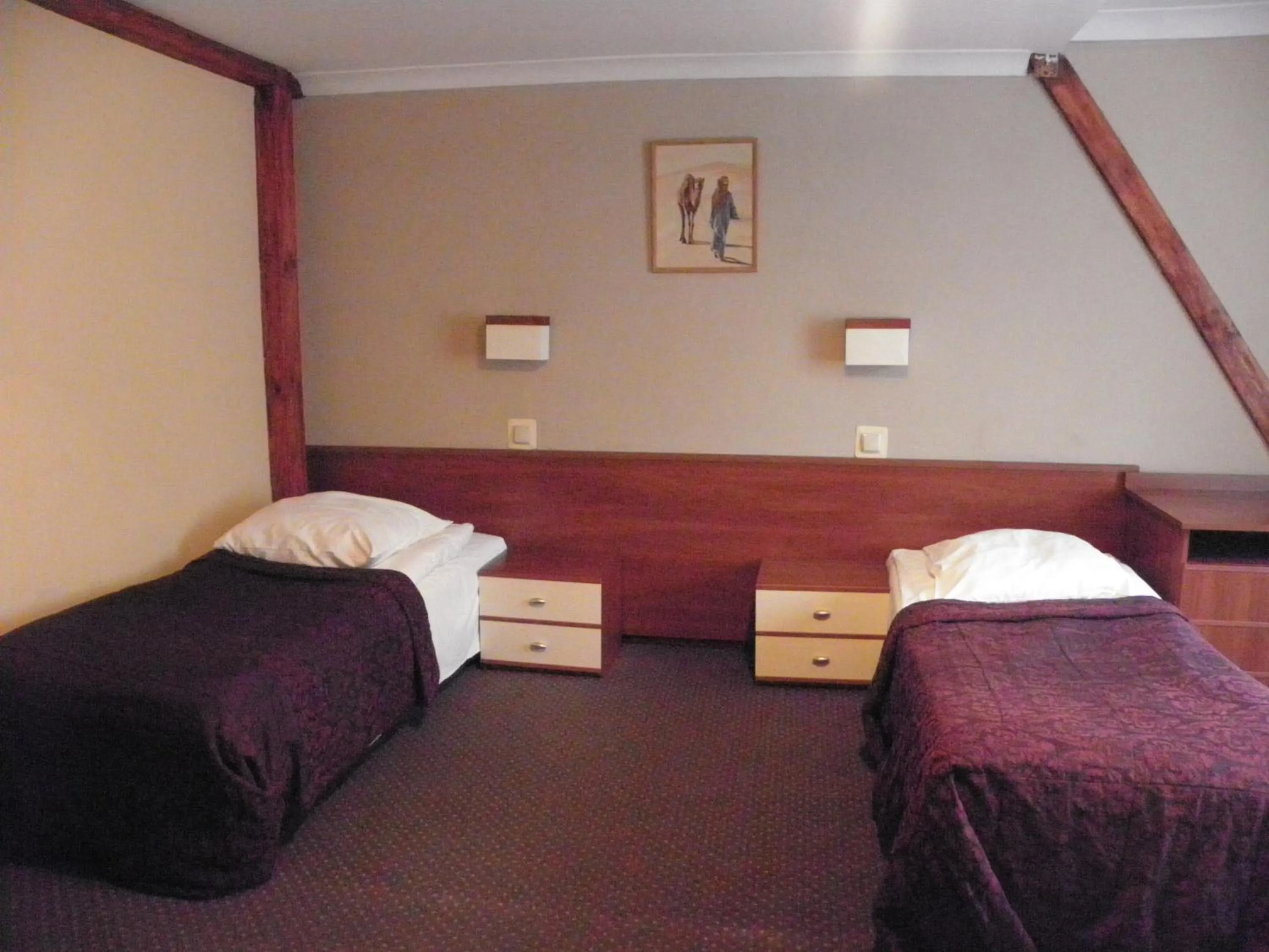 Bedroom, Bed in Motel Tower