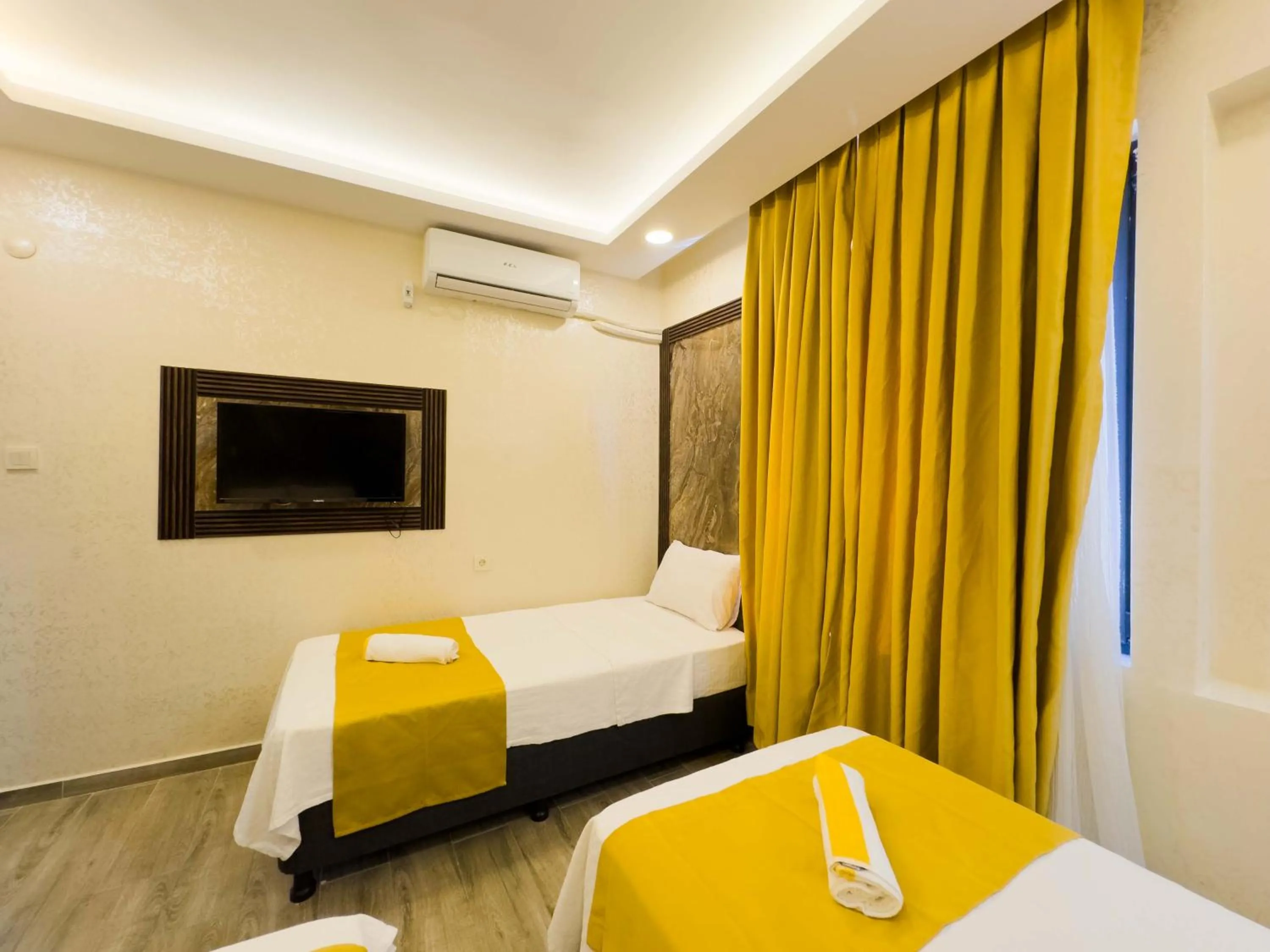 Bed in Öz Dünya Hotel