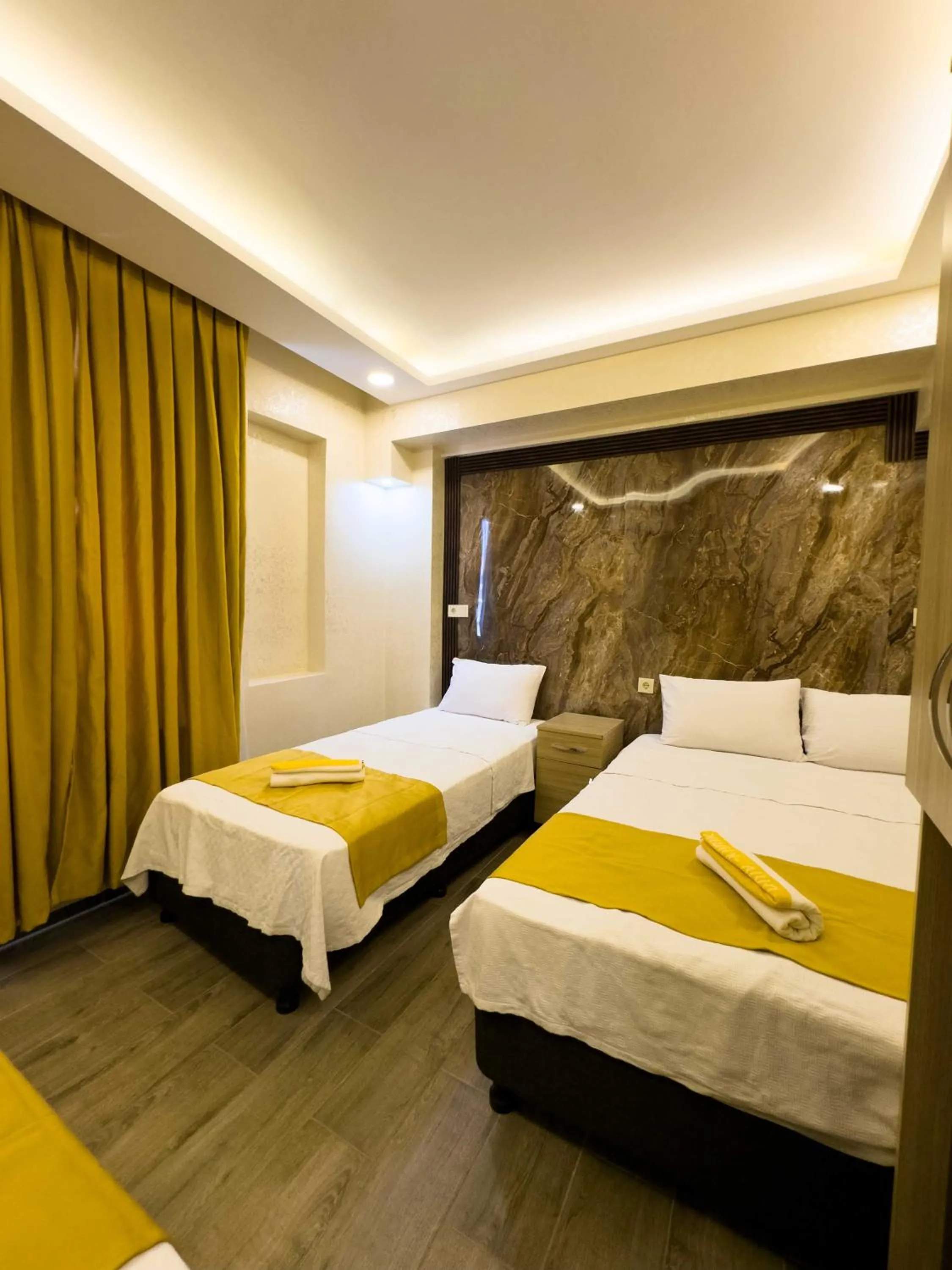 Bed in Öz Dünya Hotel