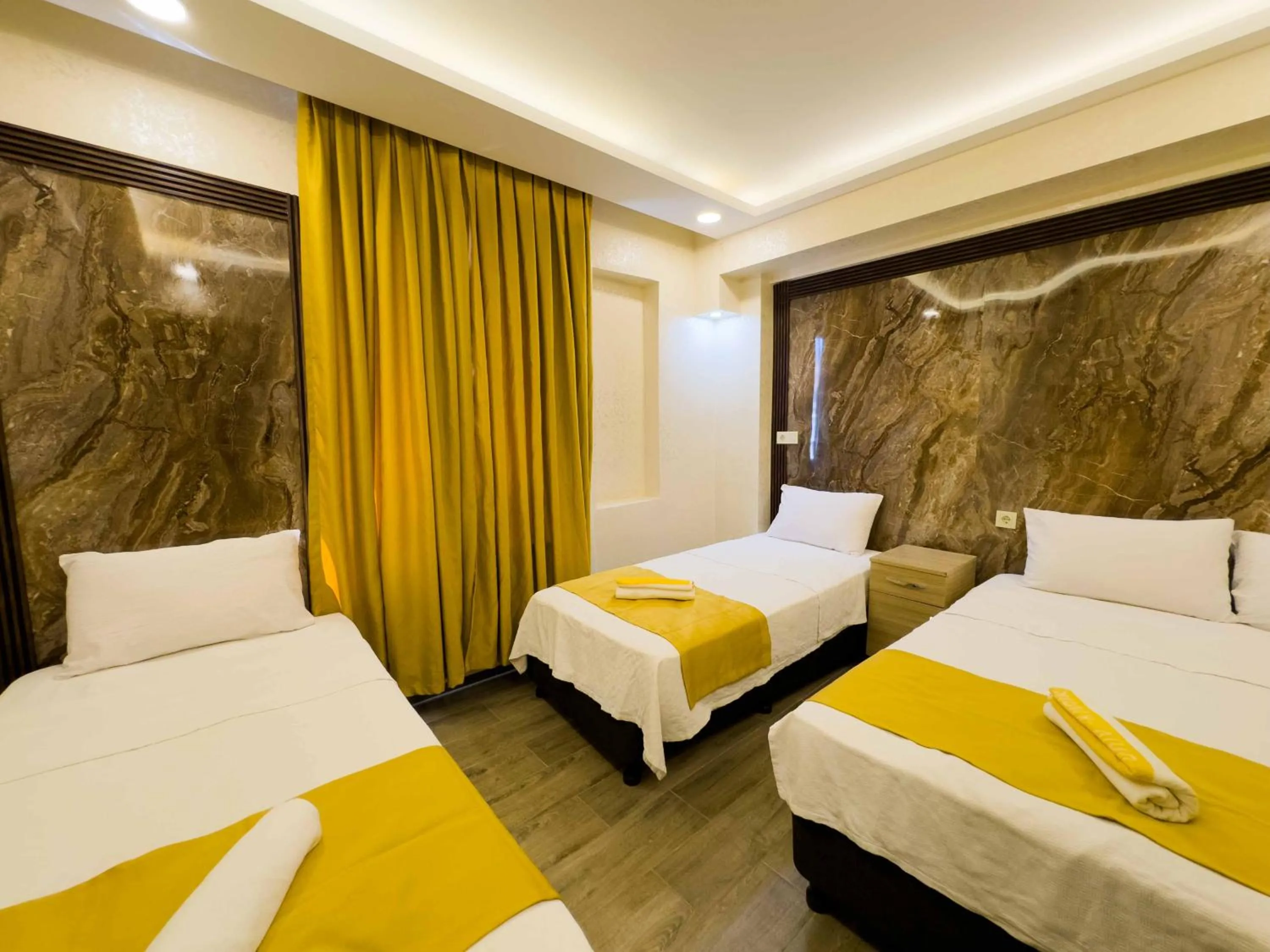 Bed in Öz Dünya Hotel