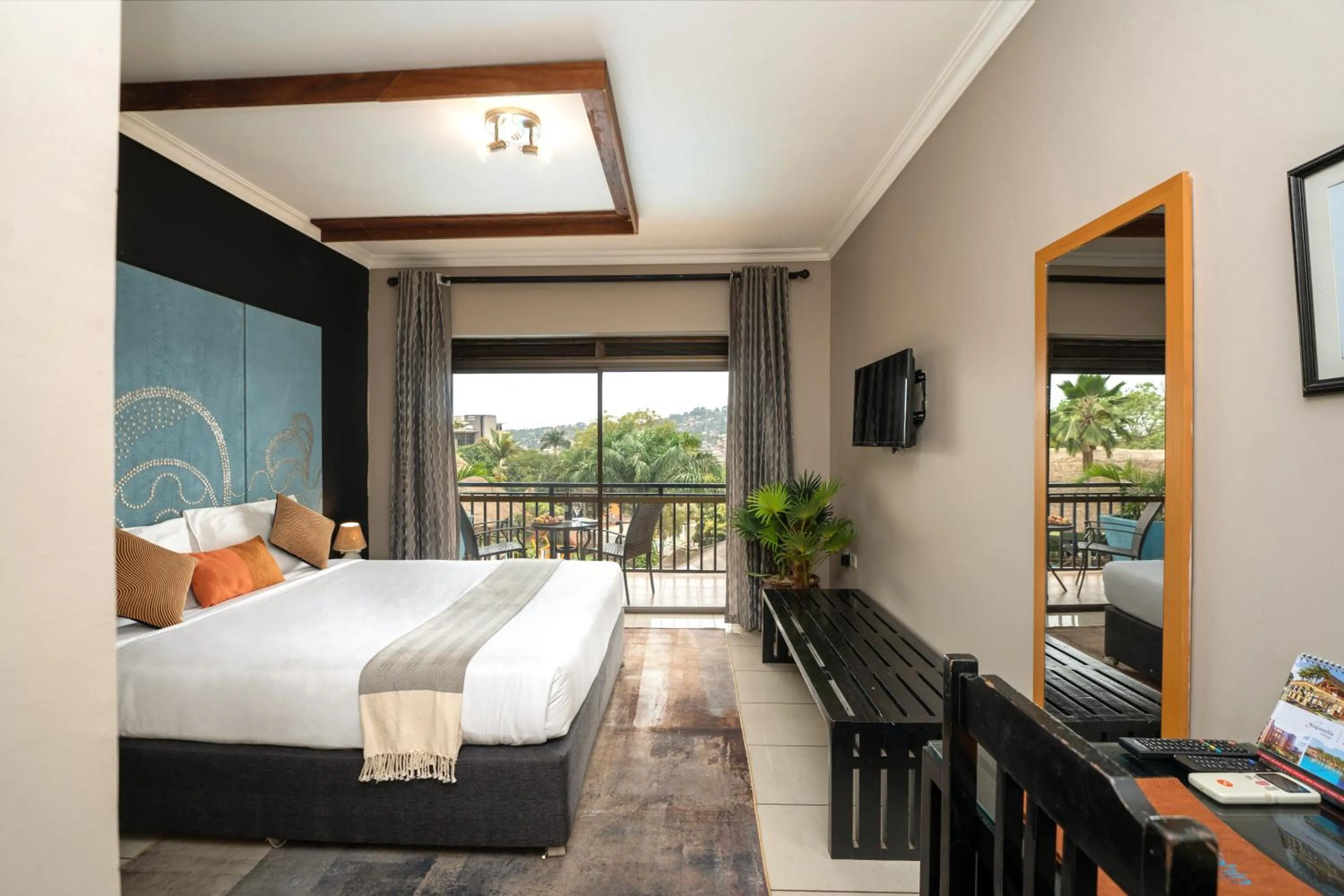 Bed in Dolphin Suites