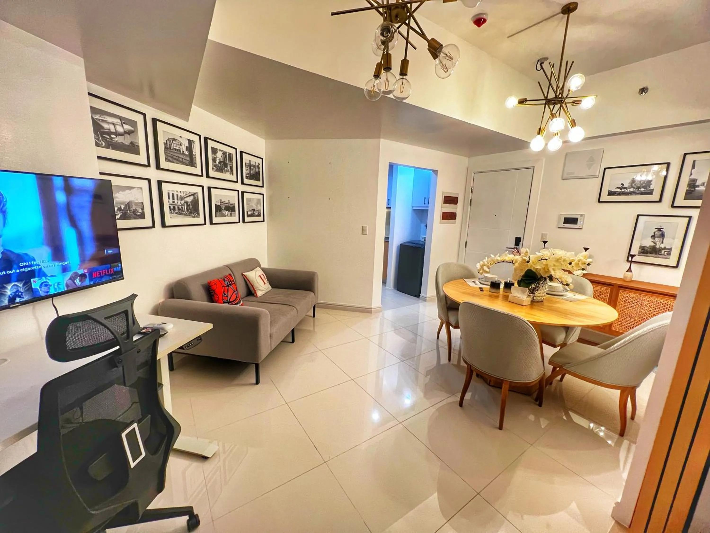 TV and multimedia in EG Private House -BGC UPTOWN