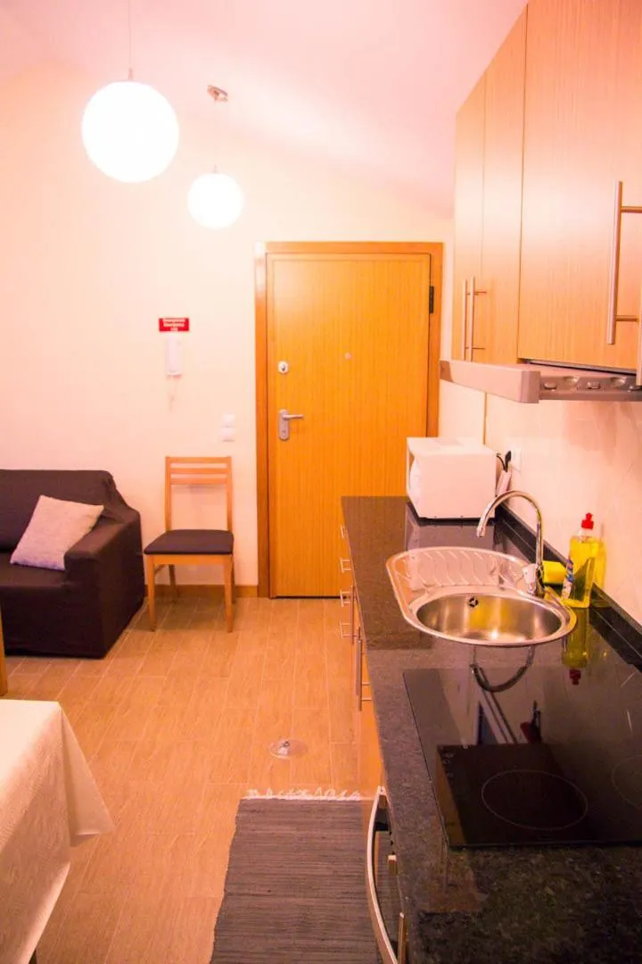 Kitchen or kitchenette, Bed in Apartments Madeira Old Town