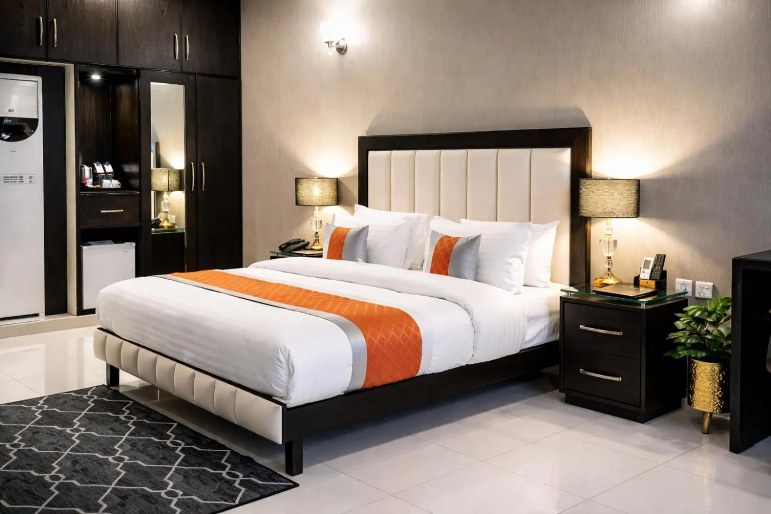 Bed in Best Western Faisalabad