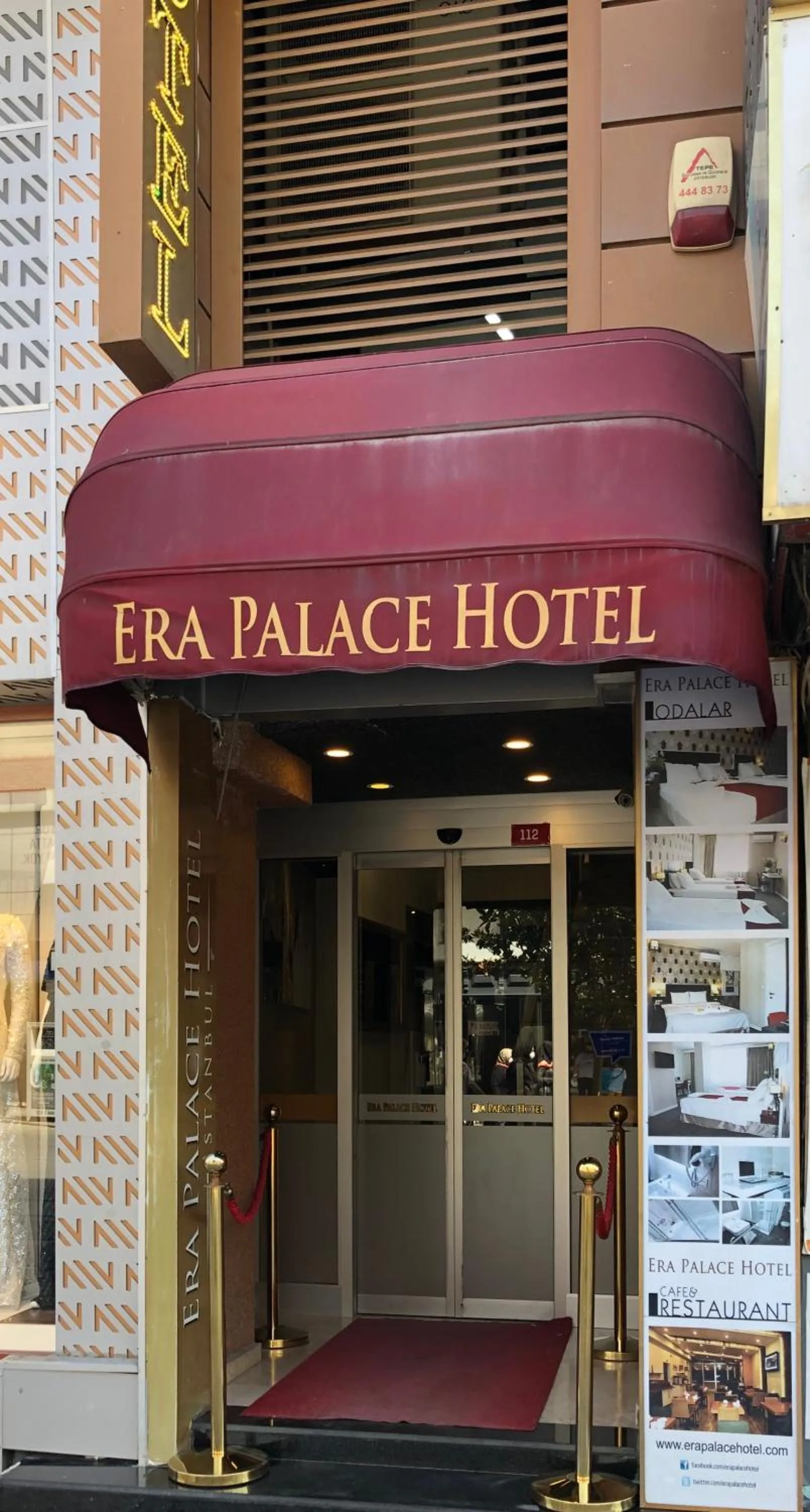 Facade/entrance in Era Palace Hotel