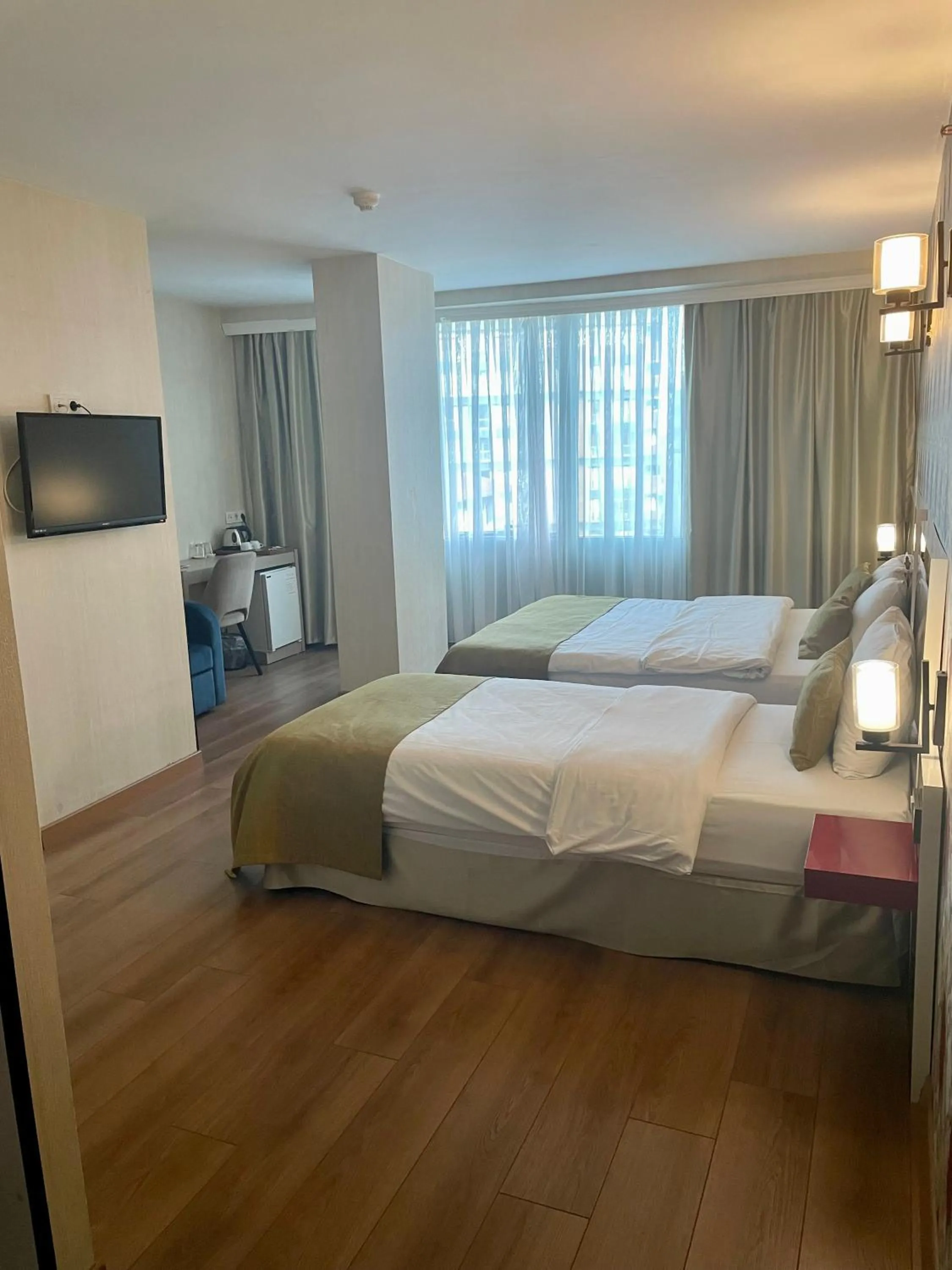 Bed in Era Palace Hotel