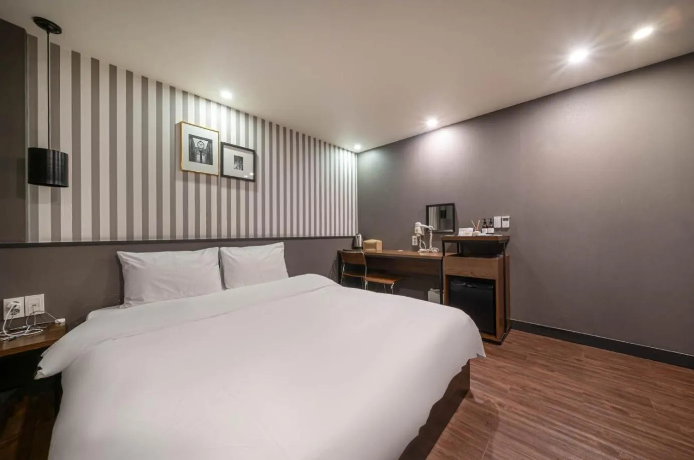 Bed in No 25 Hotel Gwangan