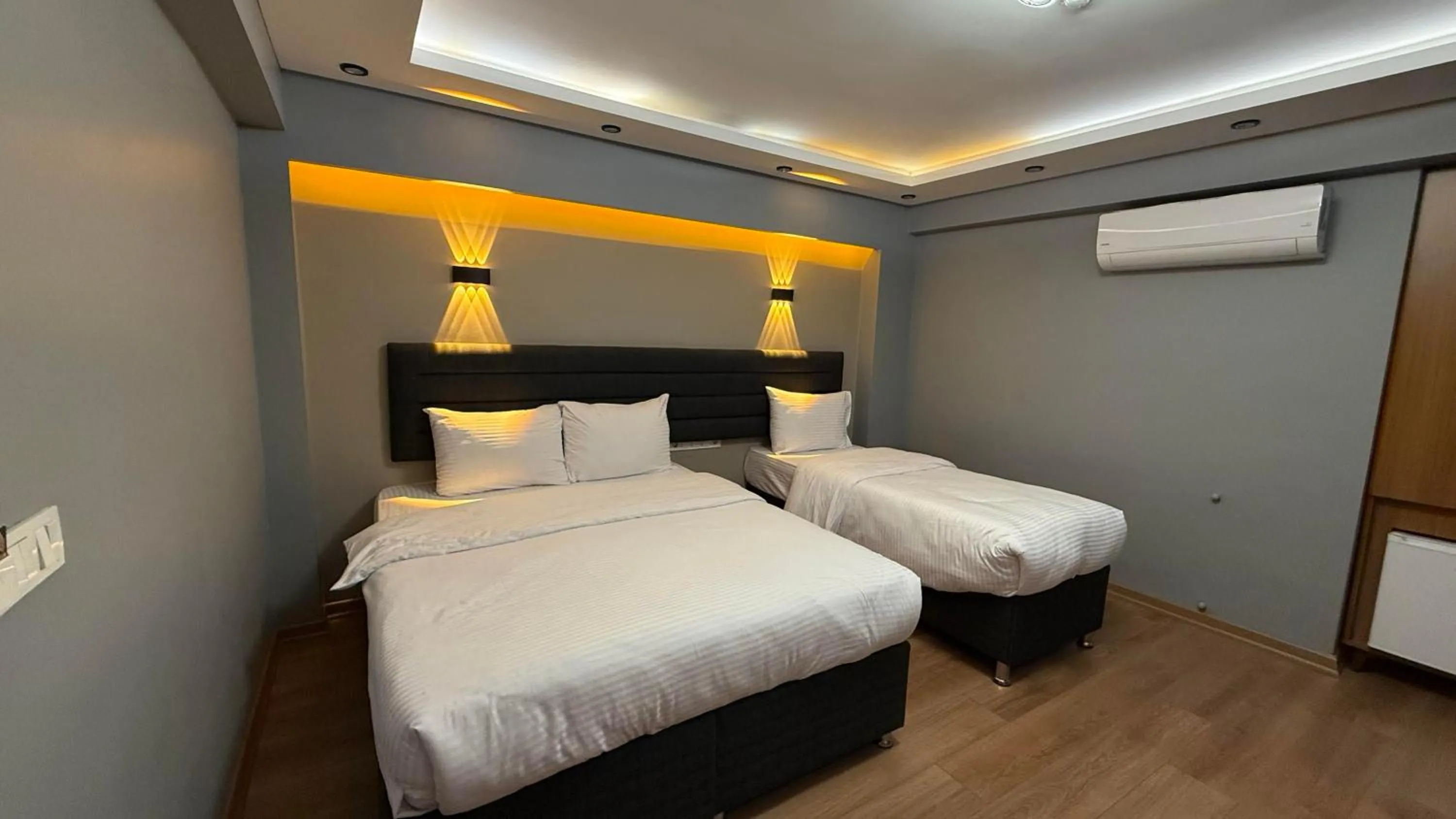 Bed in Mamma Marya Hotel