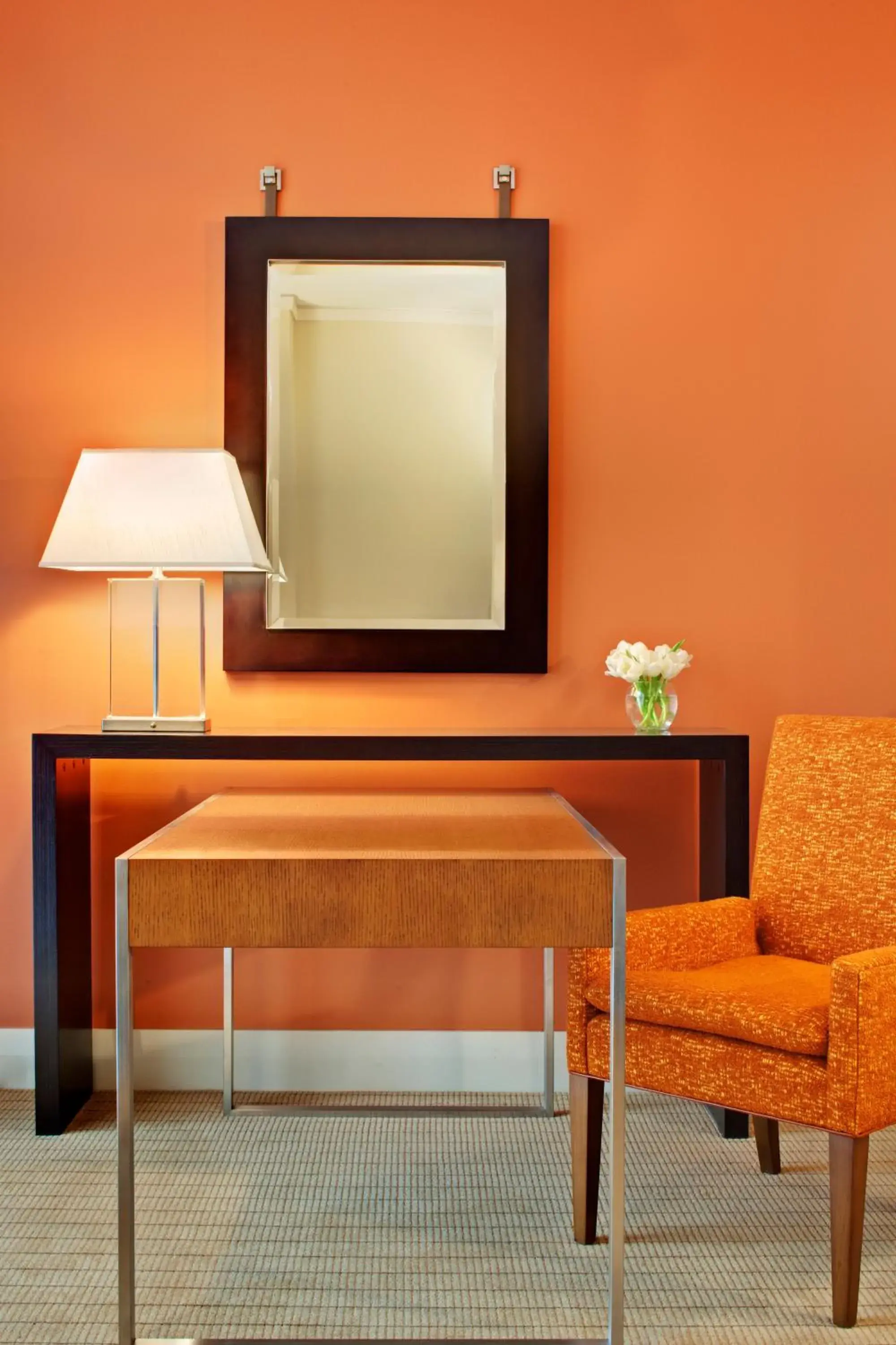 Fairmont Room with Two Queen Beds and River View - Hearing Accessible/Roll-In Shower in Fairmont Pittsburgh Fairmont Room with Two Queen Beds and River View - Hearing Accessible/Roll-In Shower in Fairmont Pittsburgh