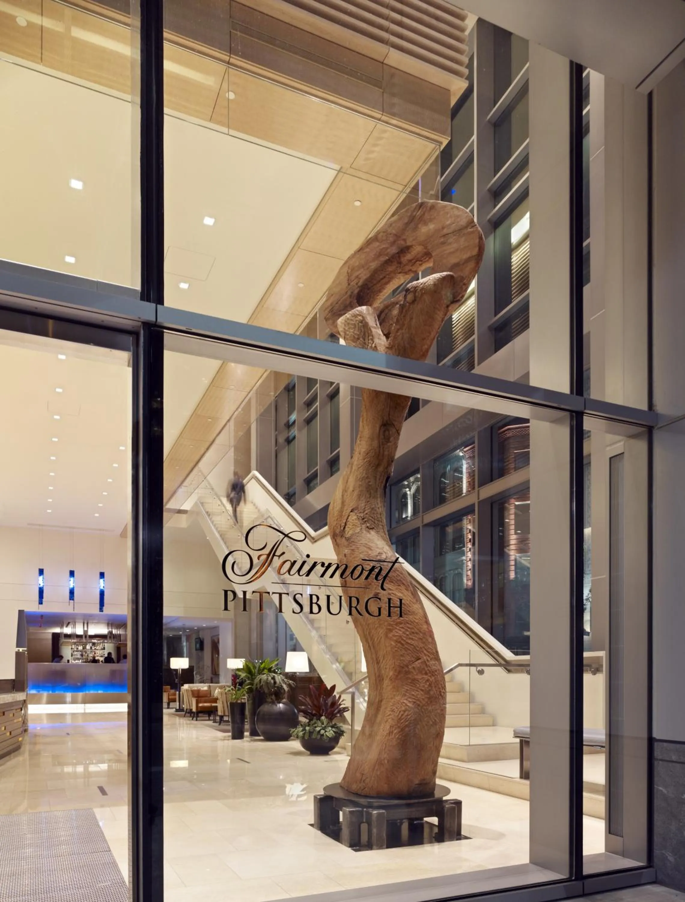 Facade/entrance in Fairmont Pittsburgh