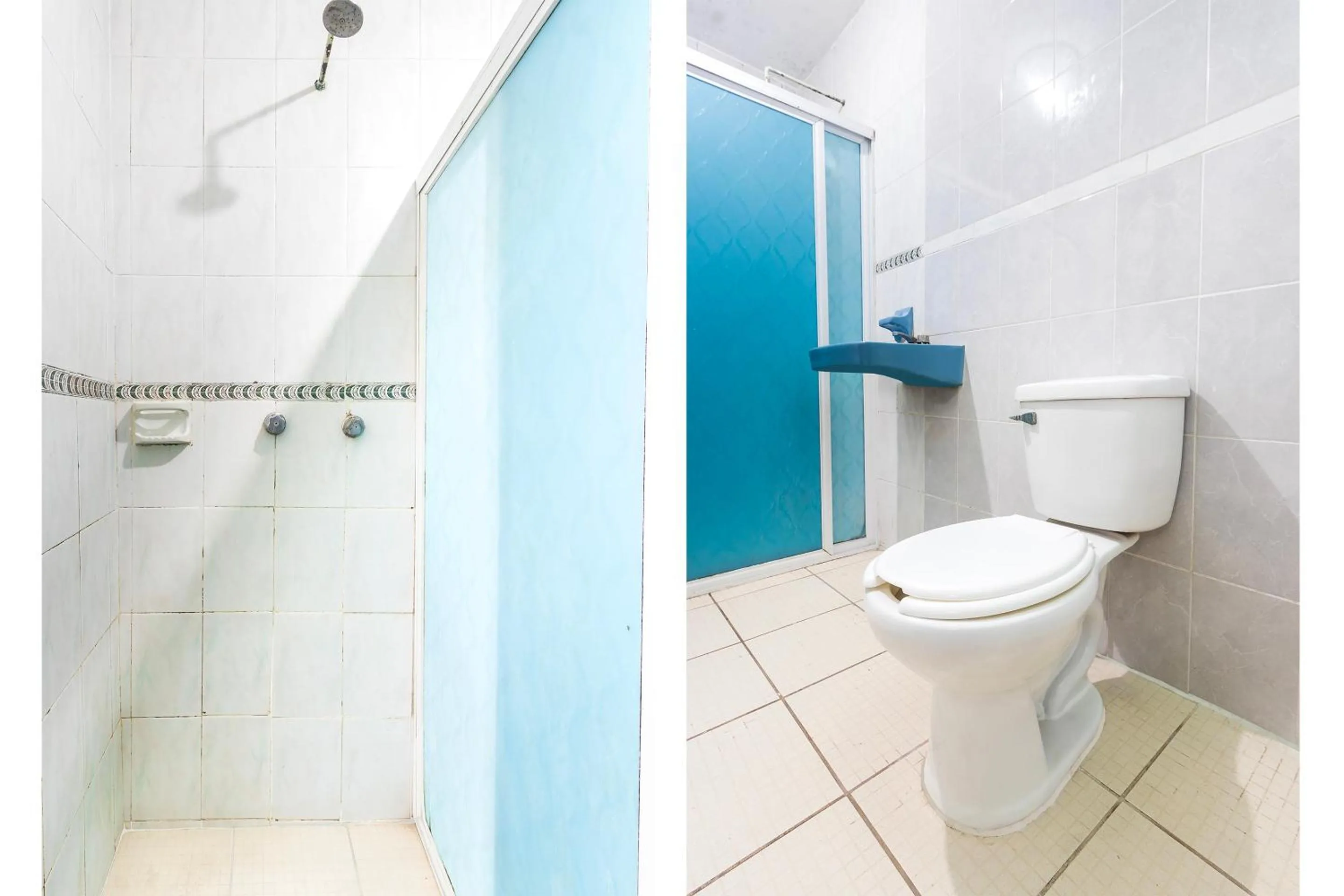 Bathroom in OYO Hotel San Martin