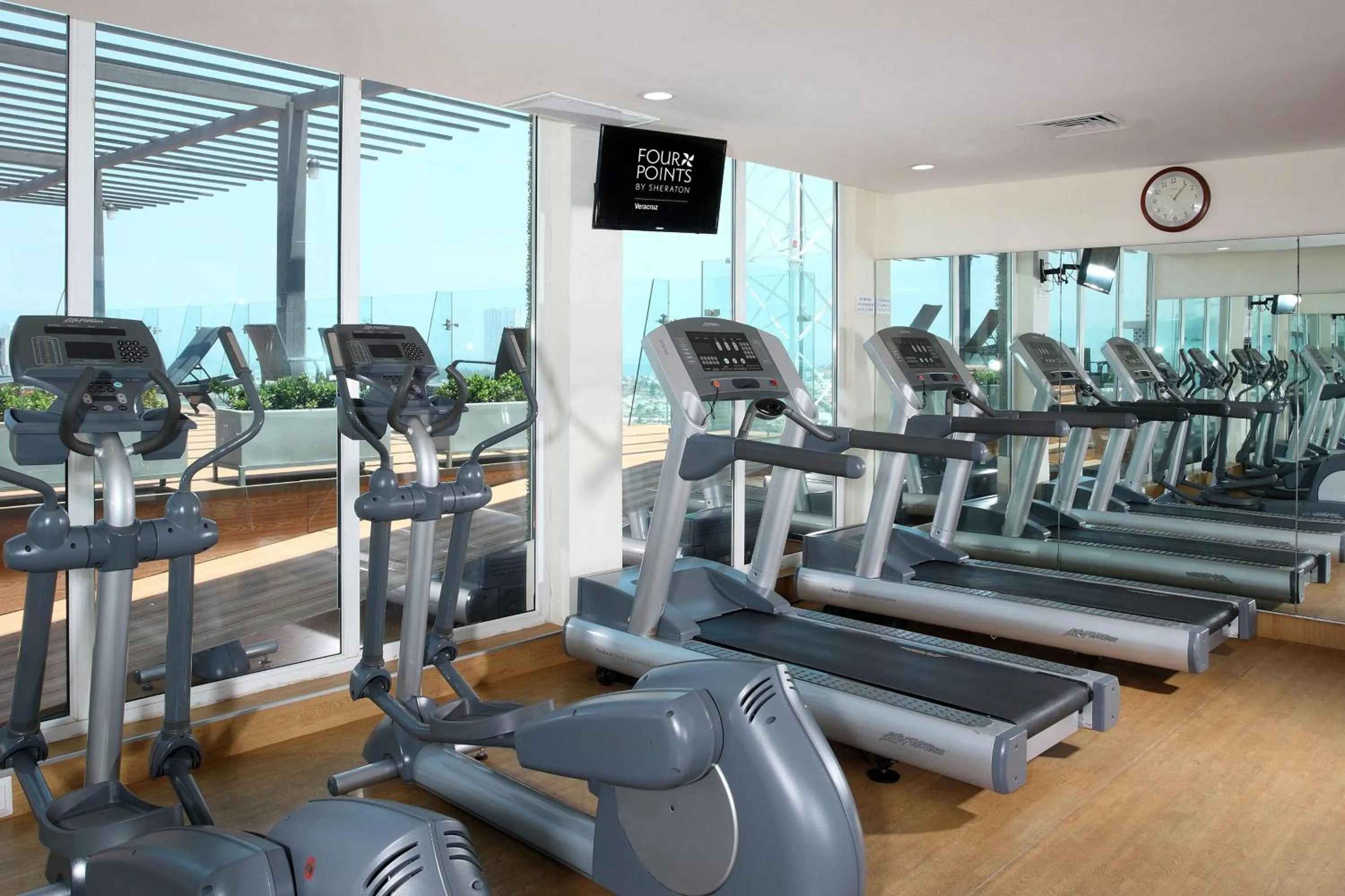 Fitness centre/facilities in Four Points by Sheraton Veracruz