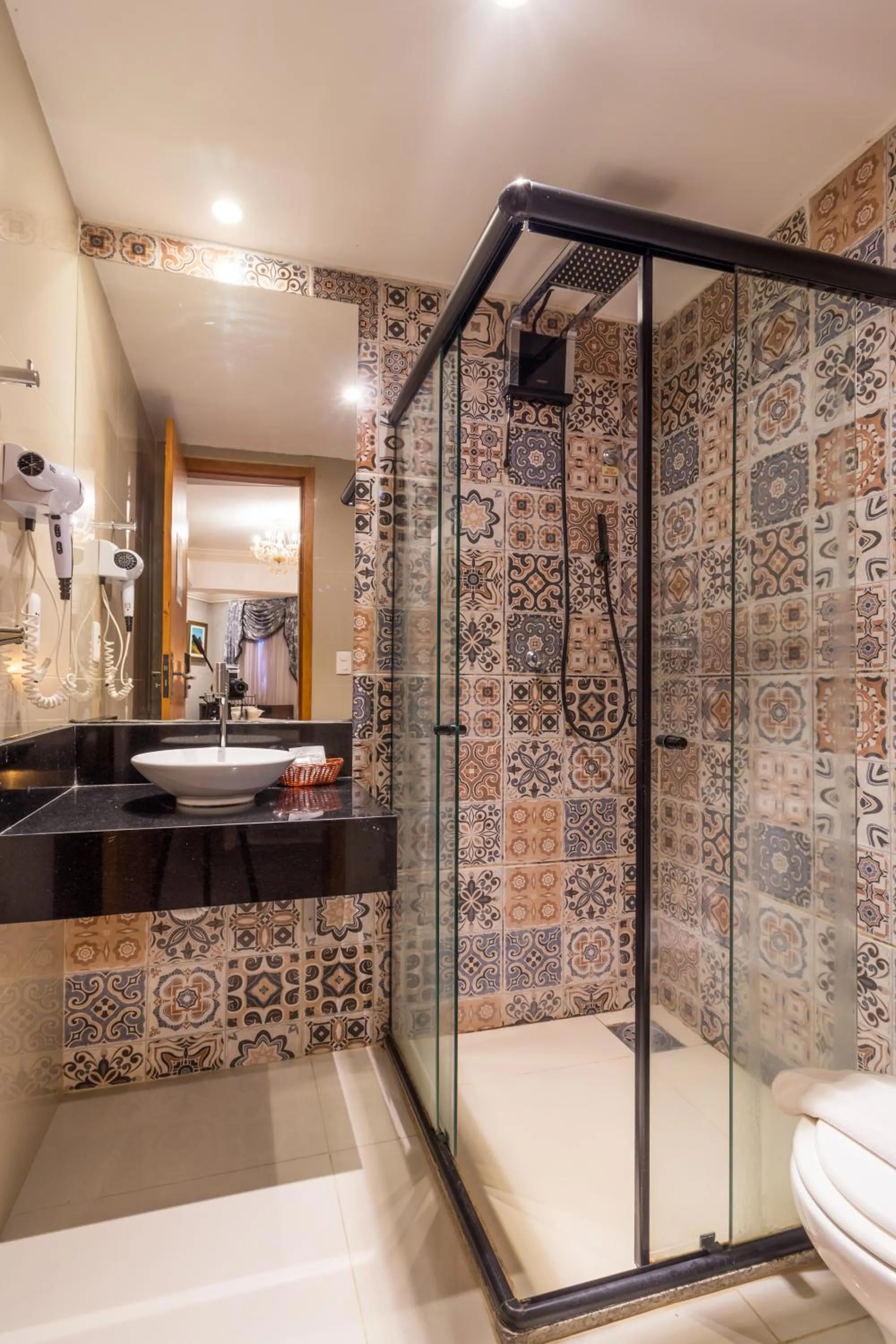 Shower in Castelo de Itaipava - Hotel, Eventos e Gastronomia