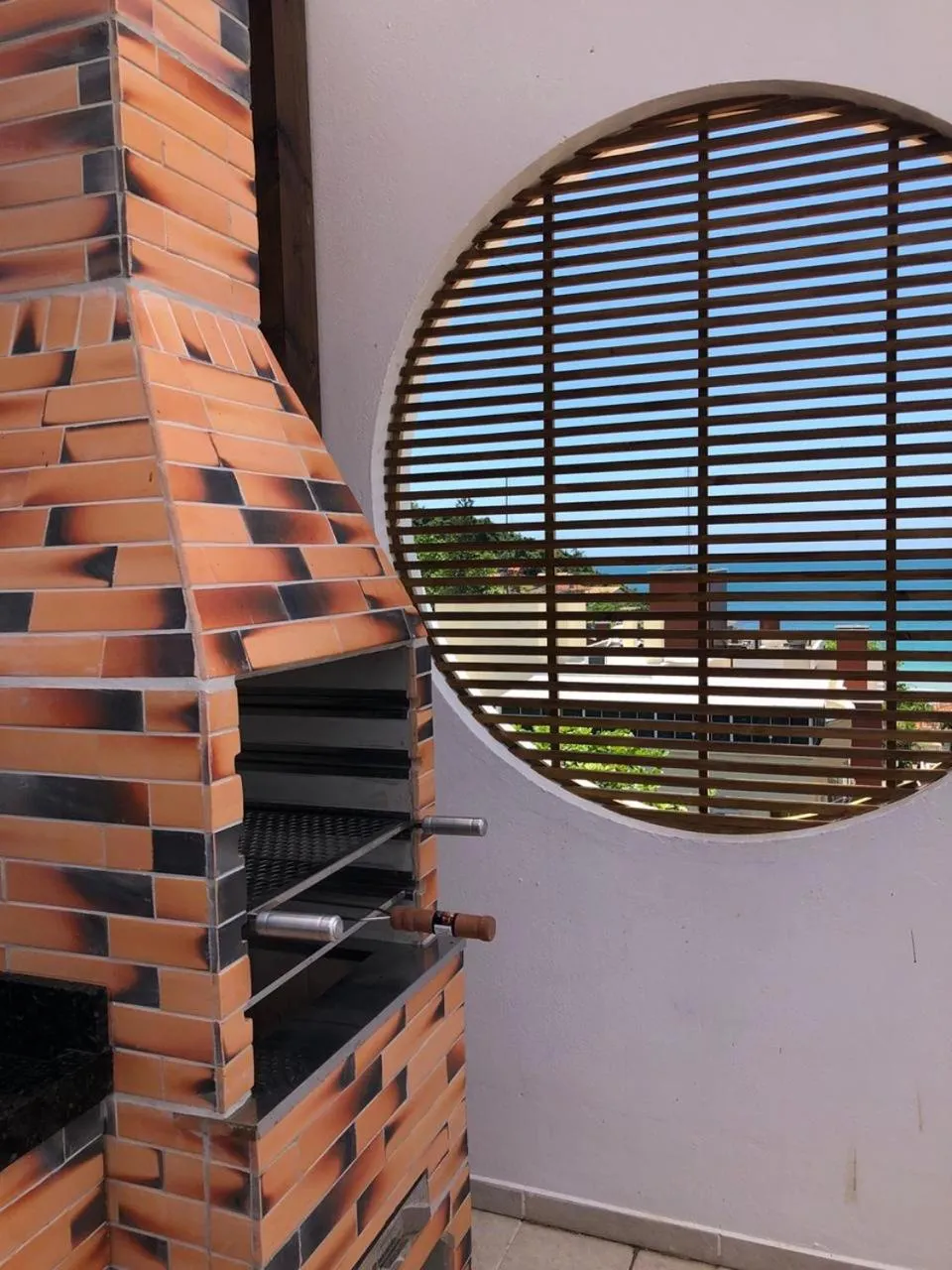 BBQ facilities in Pousada Villa Maciel