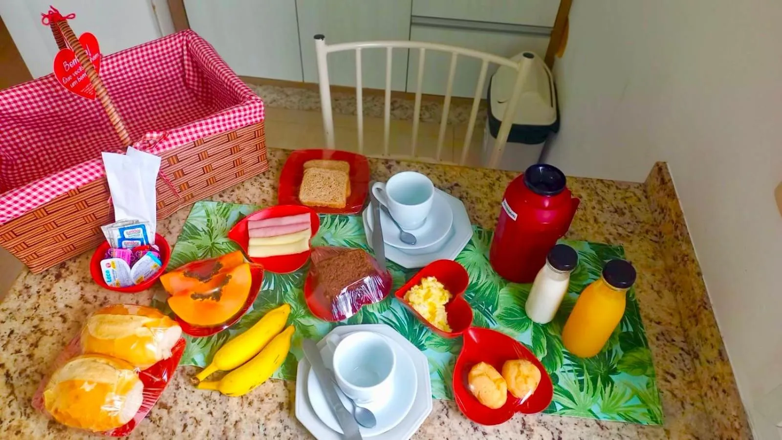 Breakfast in Pousada Villa Maciel