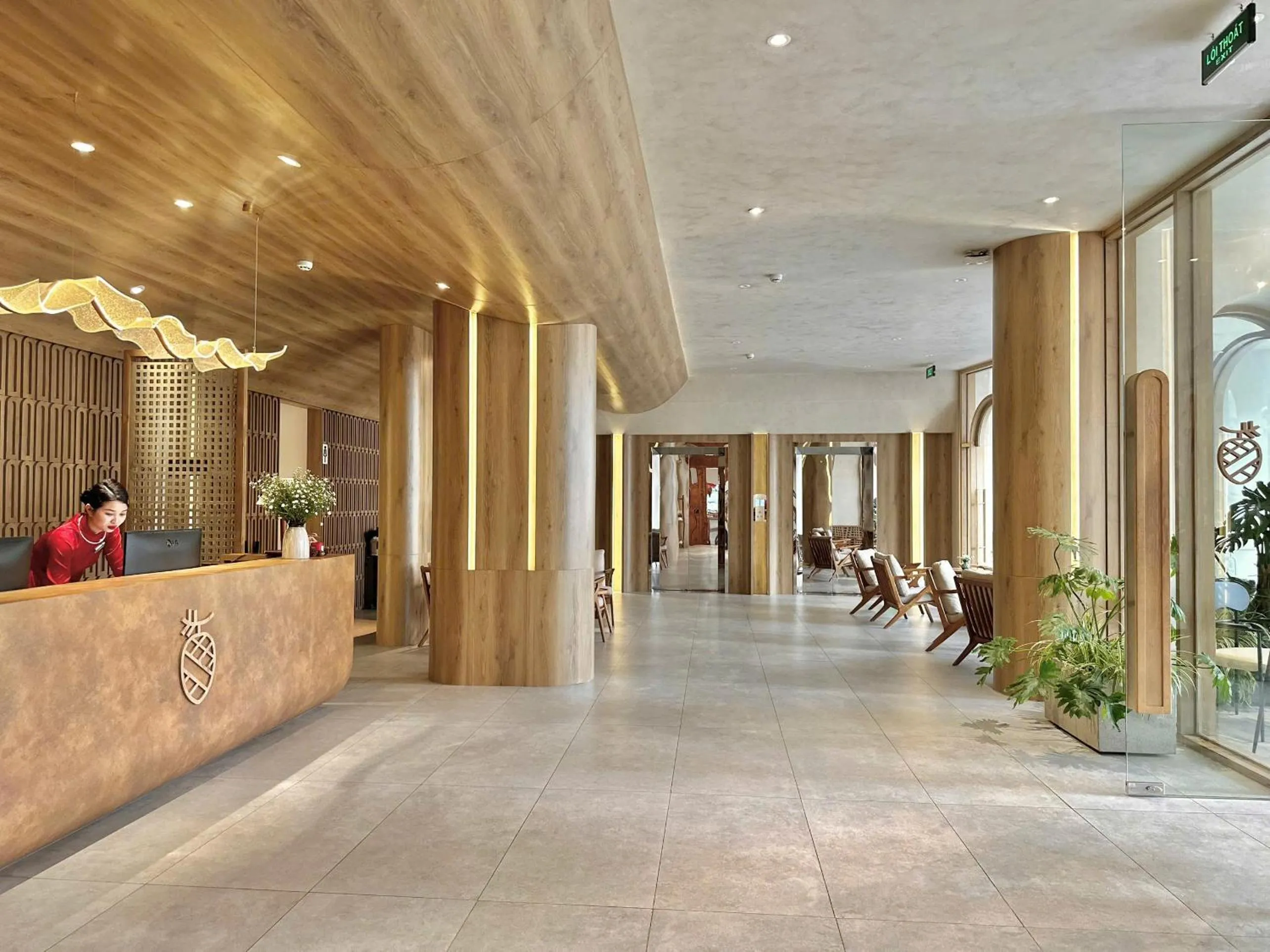 Lobby or reception in Túi Ba Gang Central Hotel