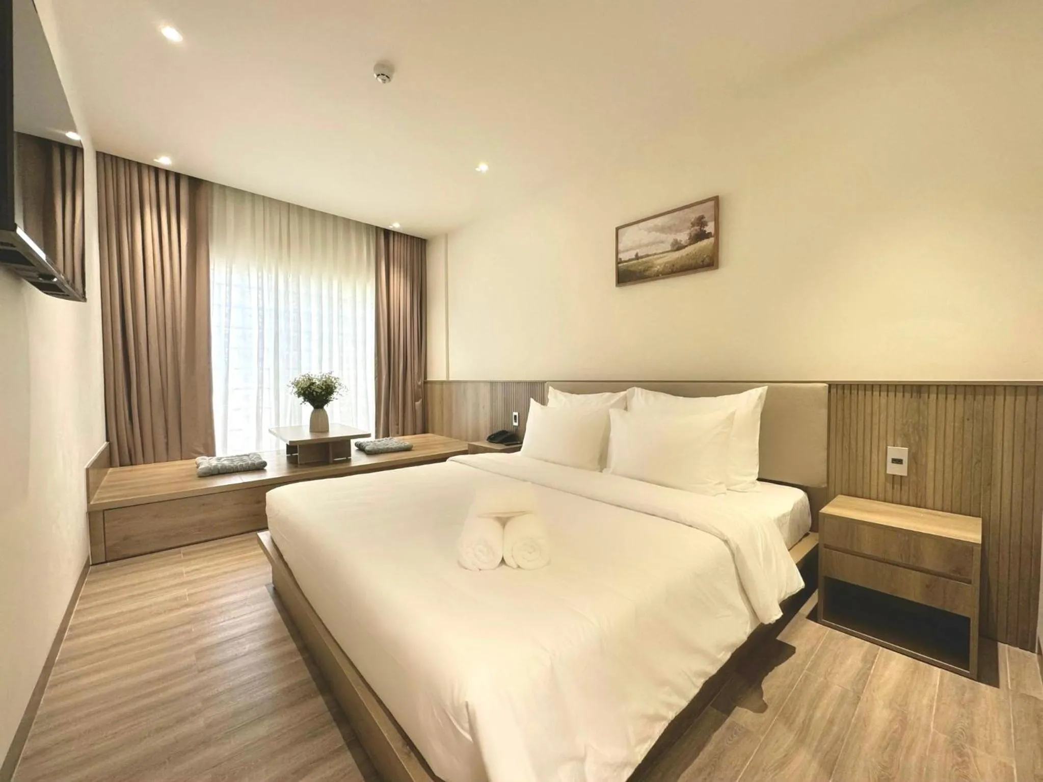 Photo of the whole room, Bed in Túi Ba Gang Central Hotel