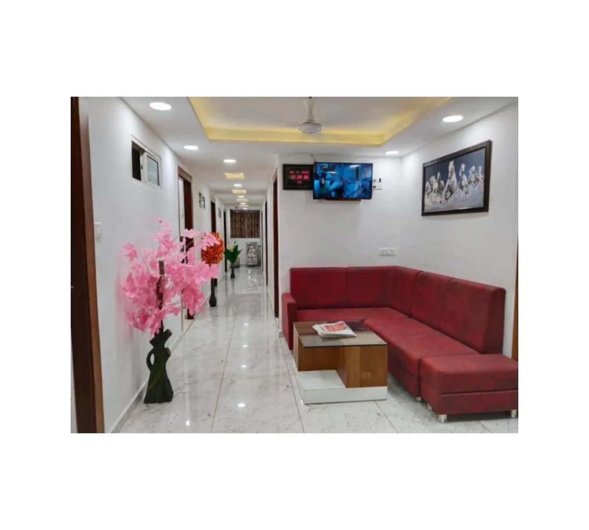 Living room in Galaxy Inn Hotel