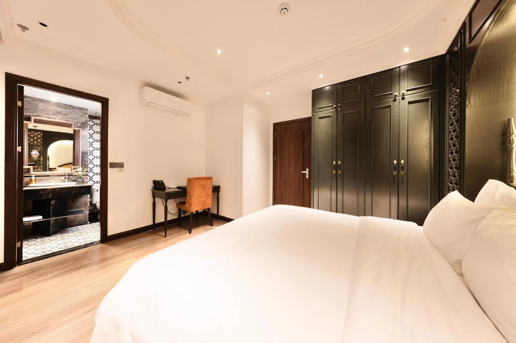 Bed in Eli Rina Hotel