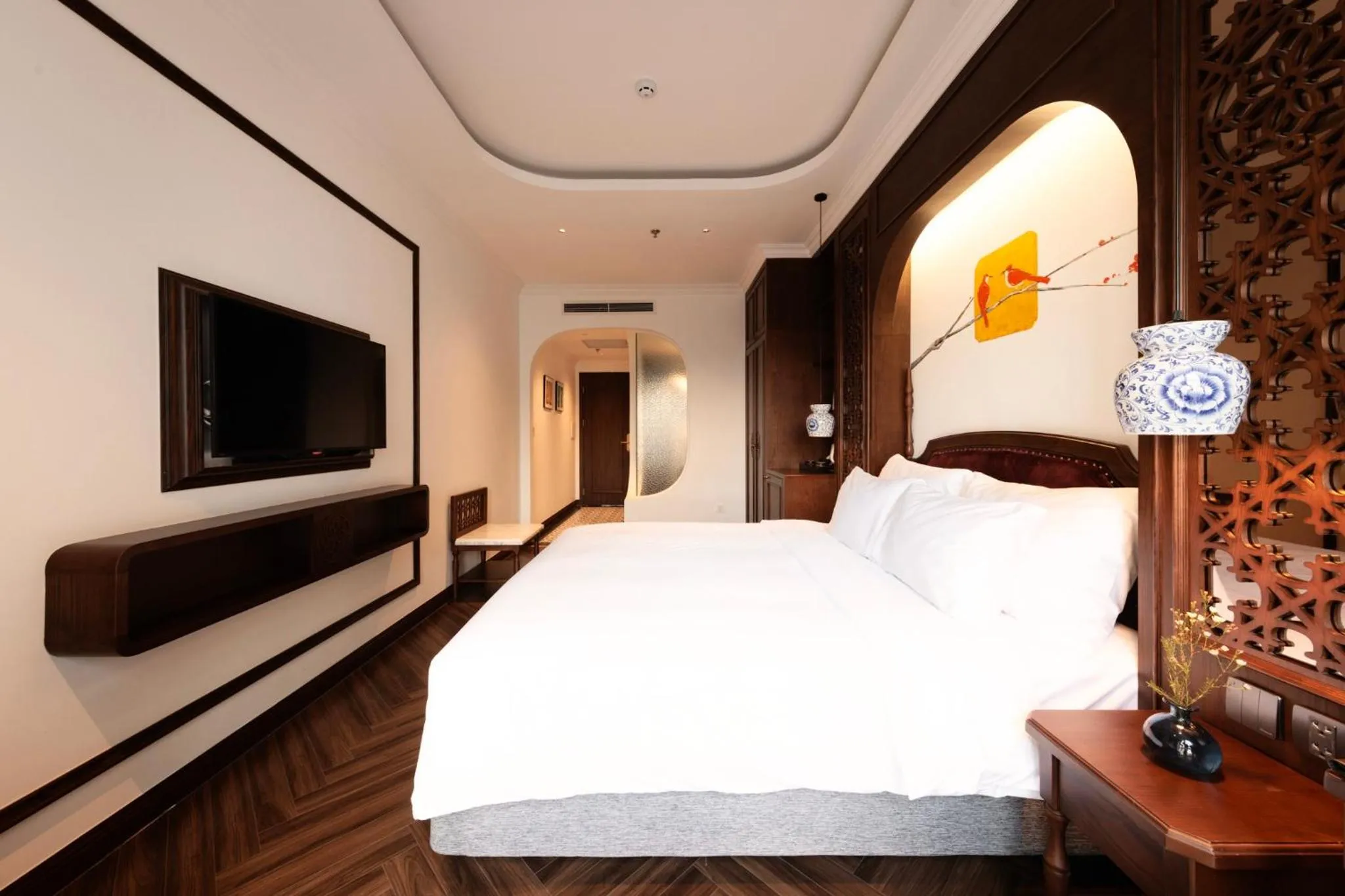 Bed in Eli Rina Hotel