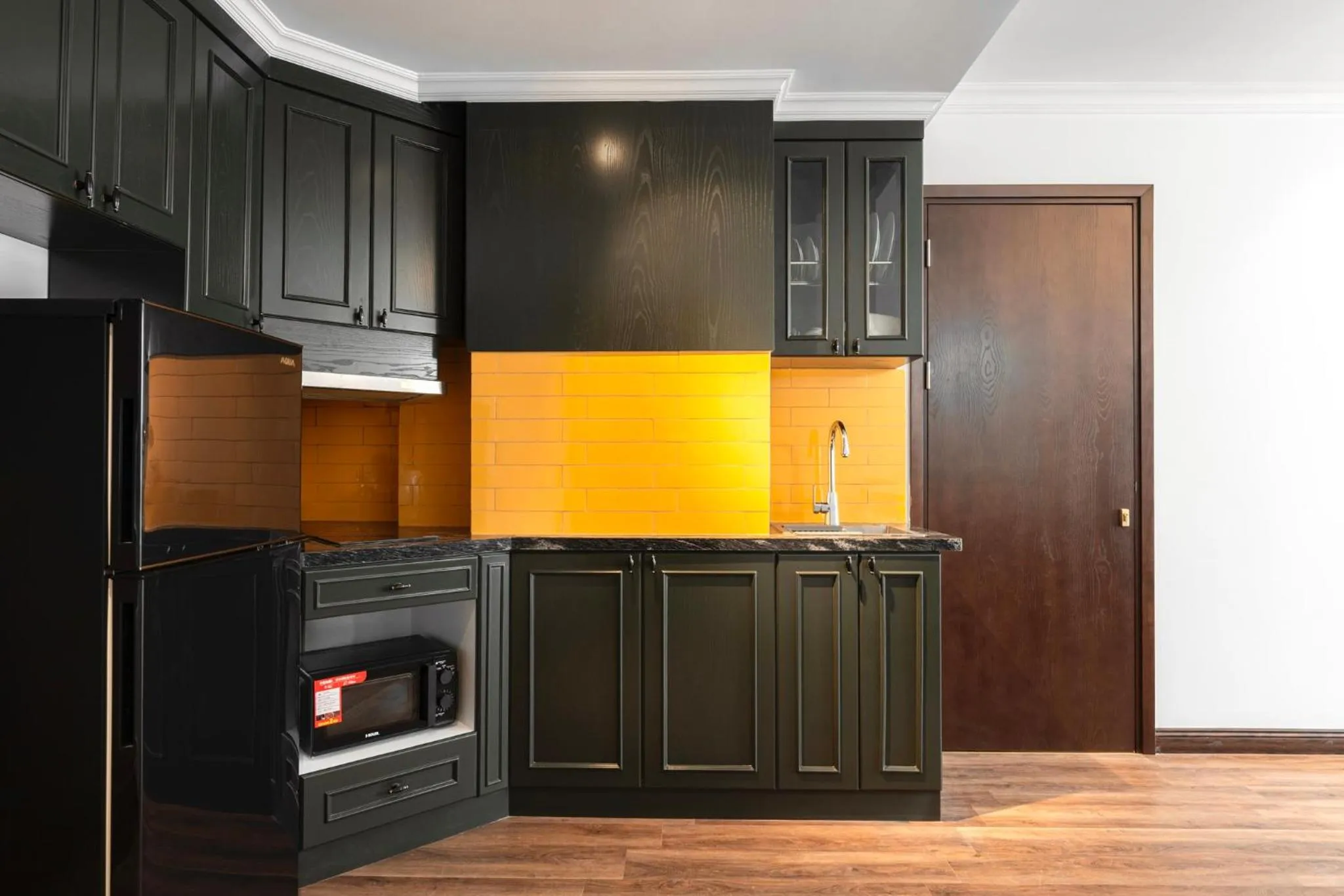 Kitchen or kitchenette in Eli Rina Hotel