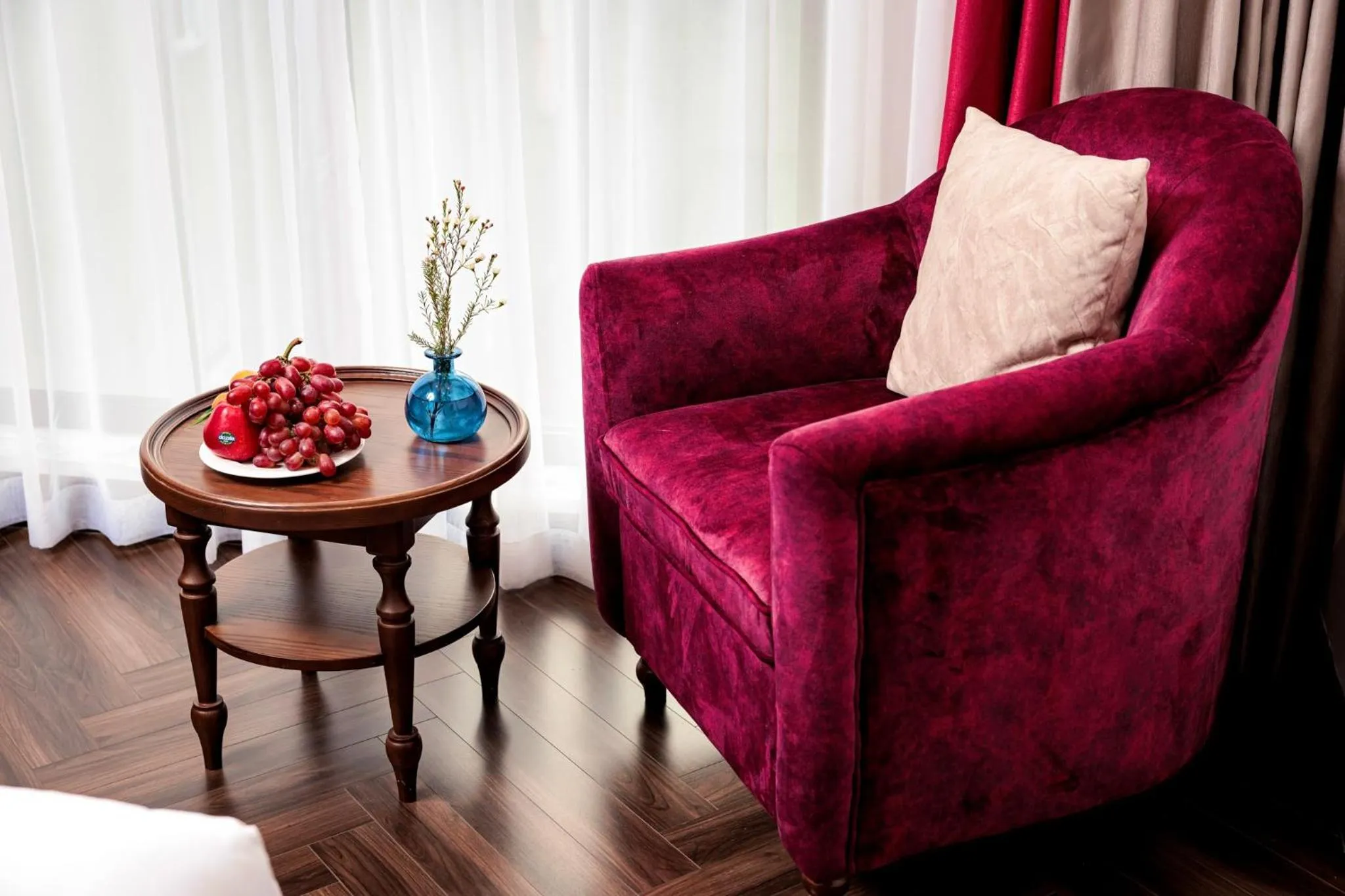 Seating area in Eli Rina Hotel