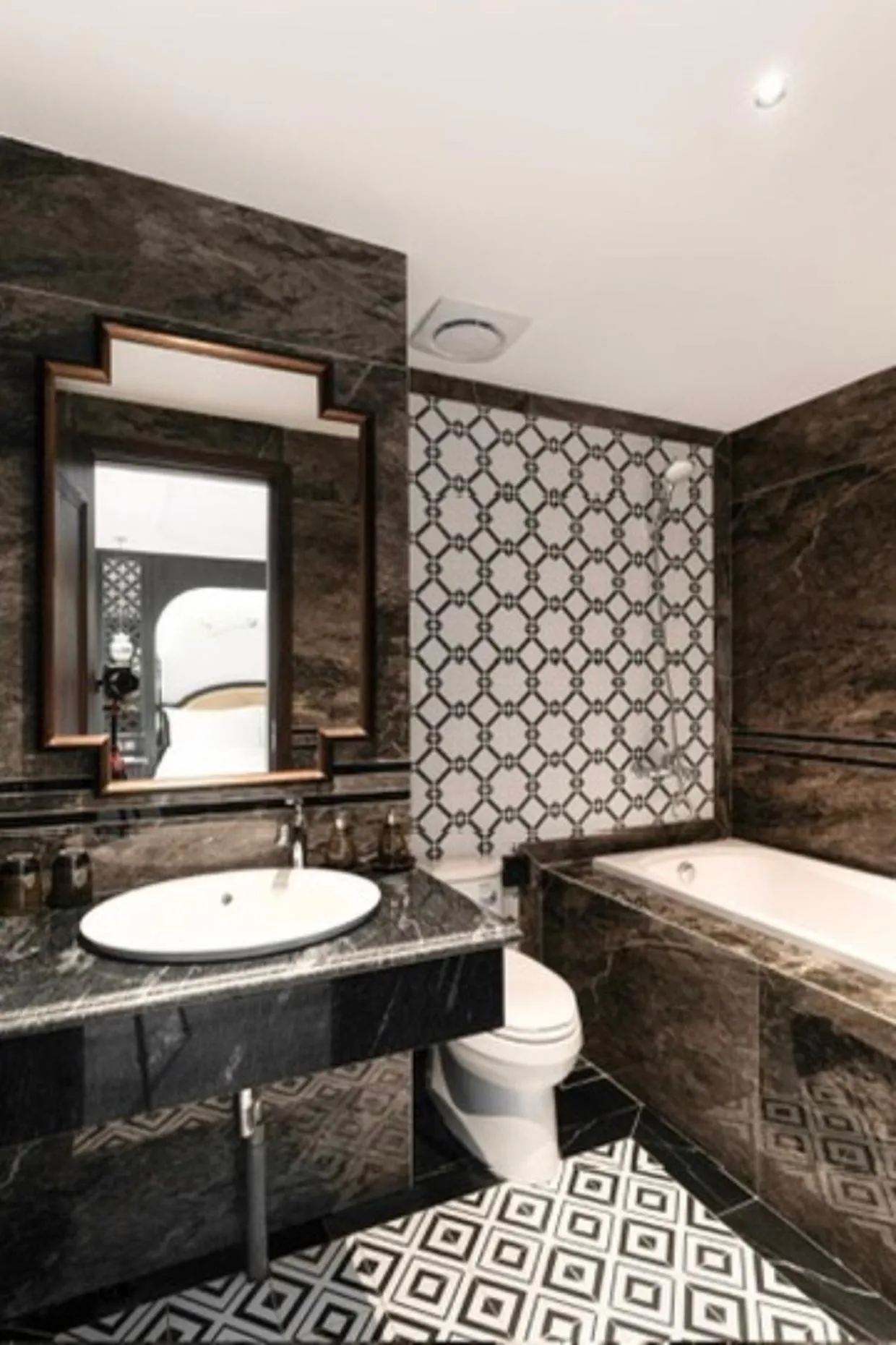 Bathroom in Eli Rina Hotel