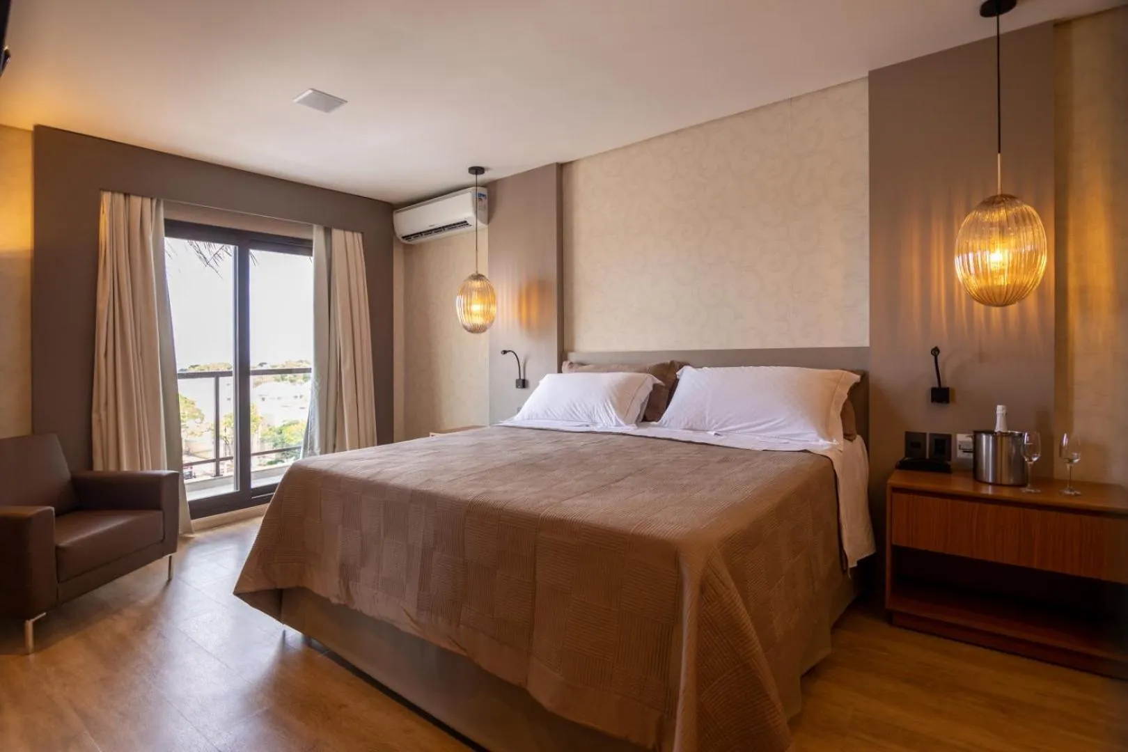 Bed in Hotel Bahamas