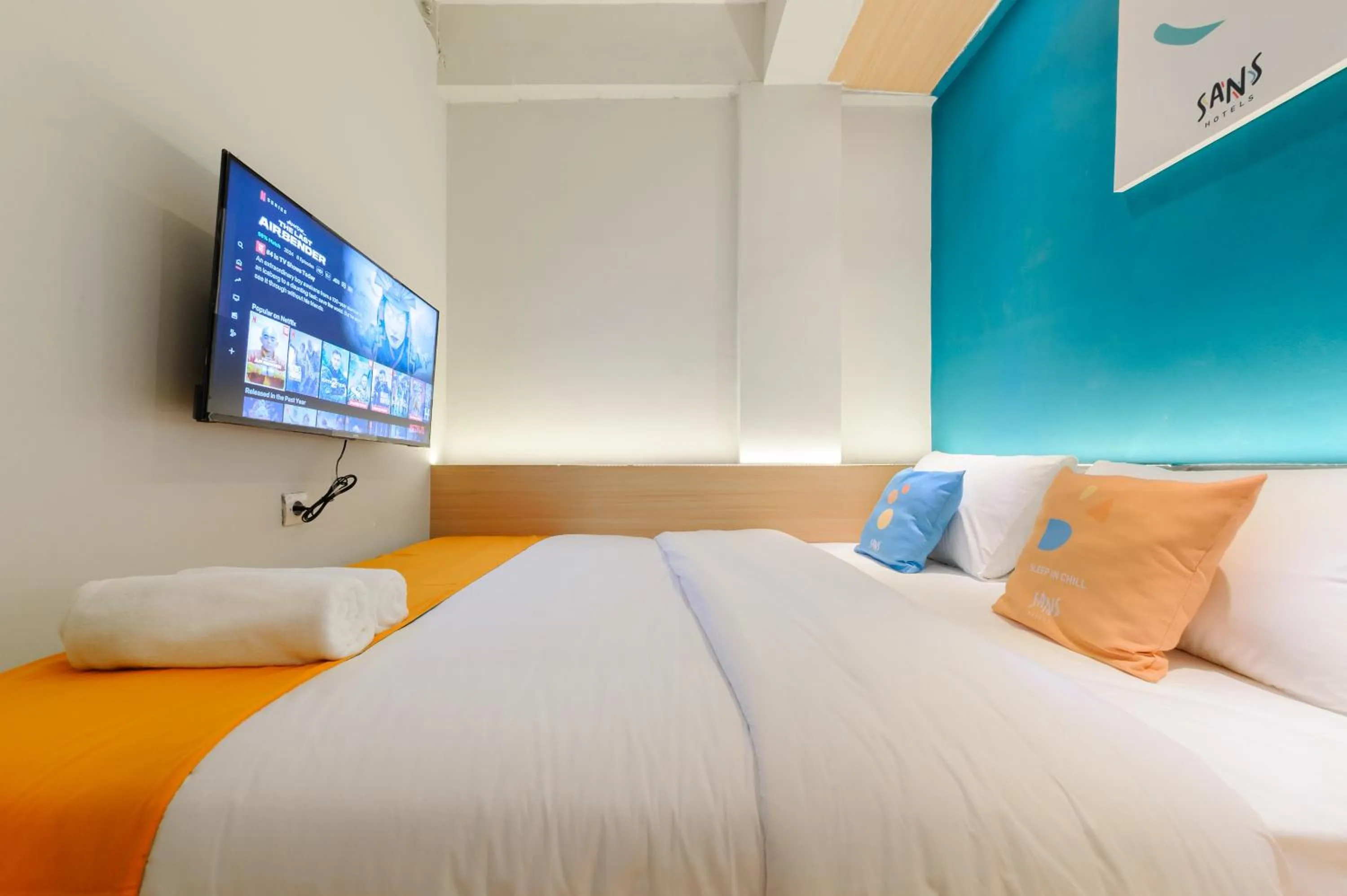 Bedroom, Bed in Sans Hotel Pesona Bekasi