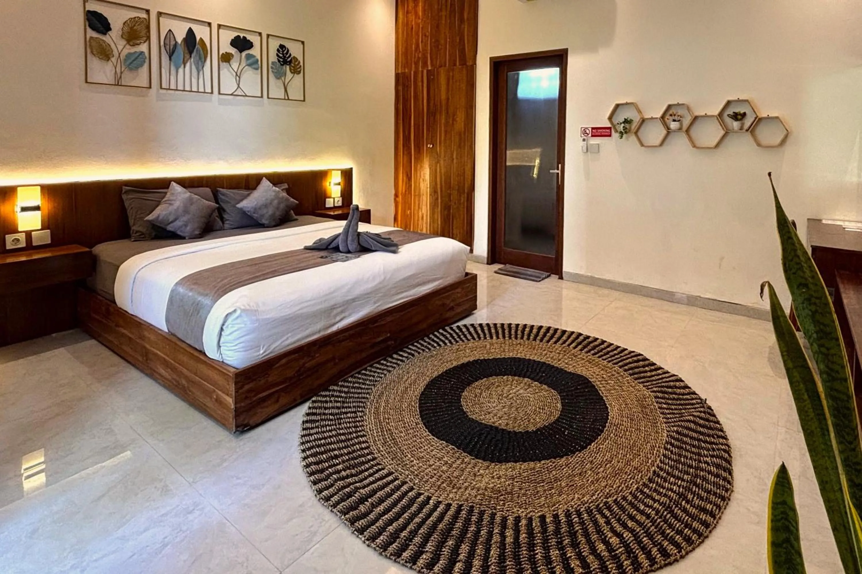 Bed in Bali Bata Canggu Guesthouse