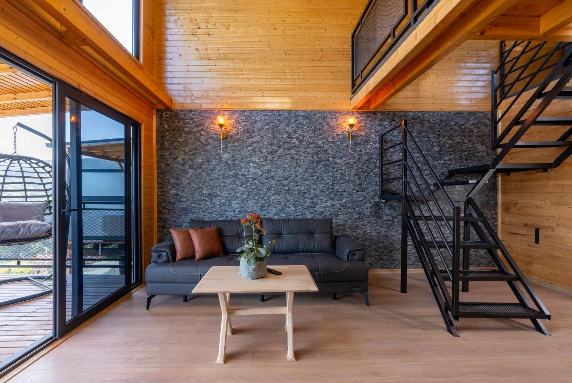 Living room in La Veranda Villas